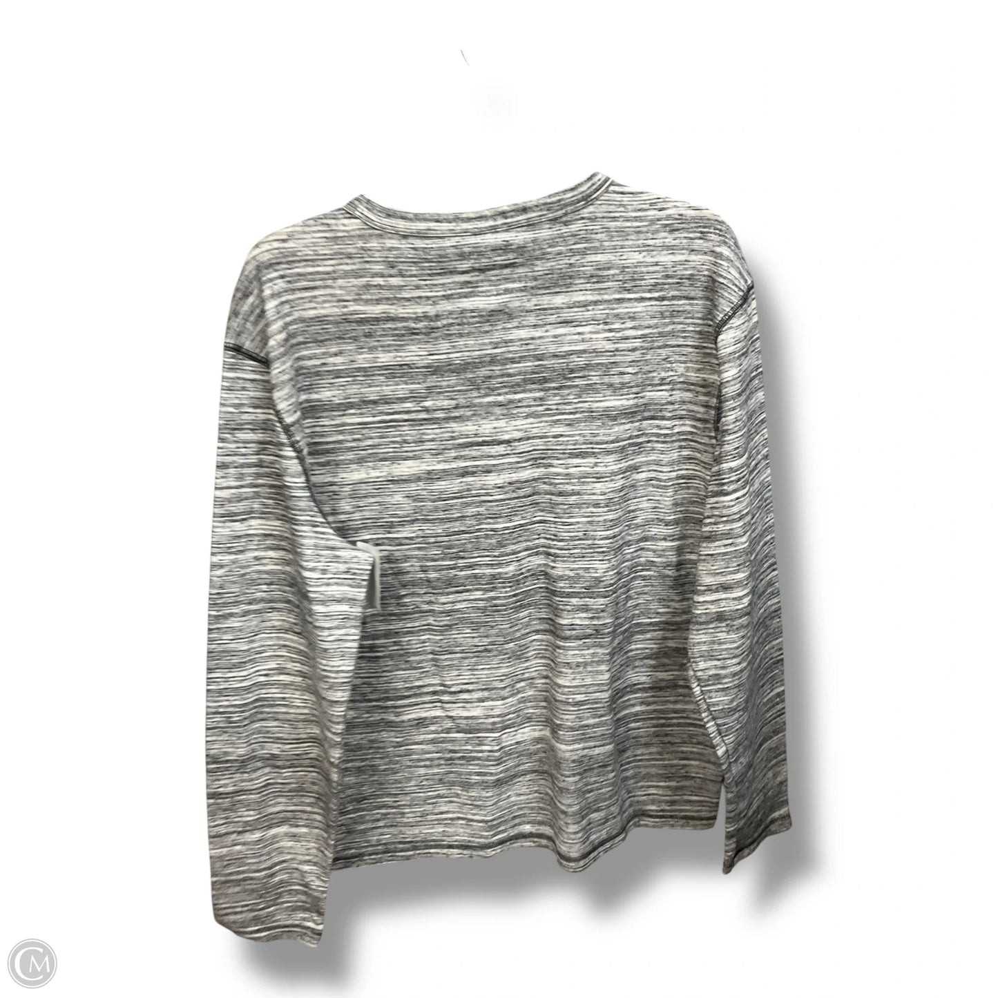 Top Long Sleeve By Apt 9 In Grey, Size: Xl