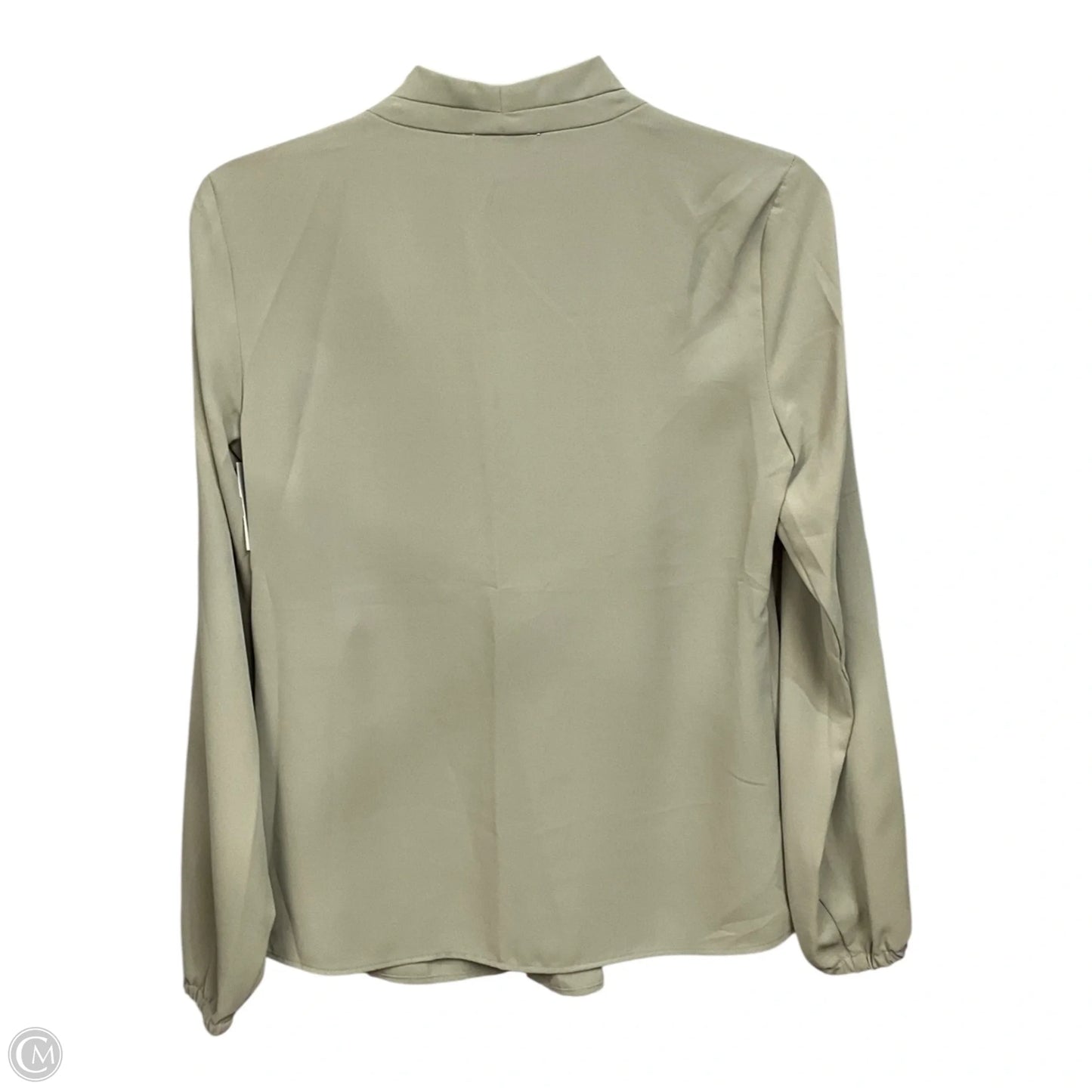 Blouse Long Sleeve By Bar Iii In Green, Size: Xxs