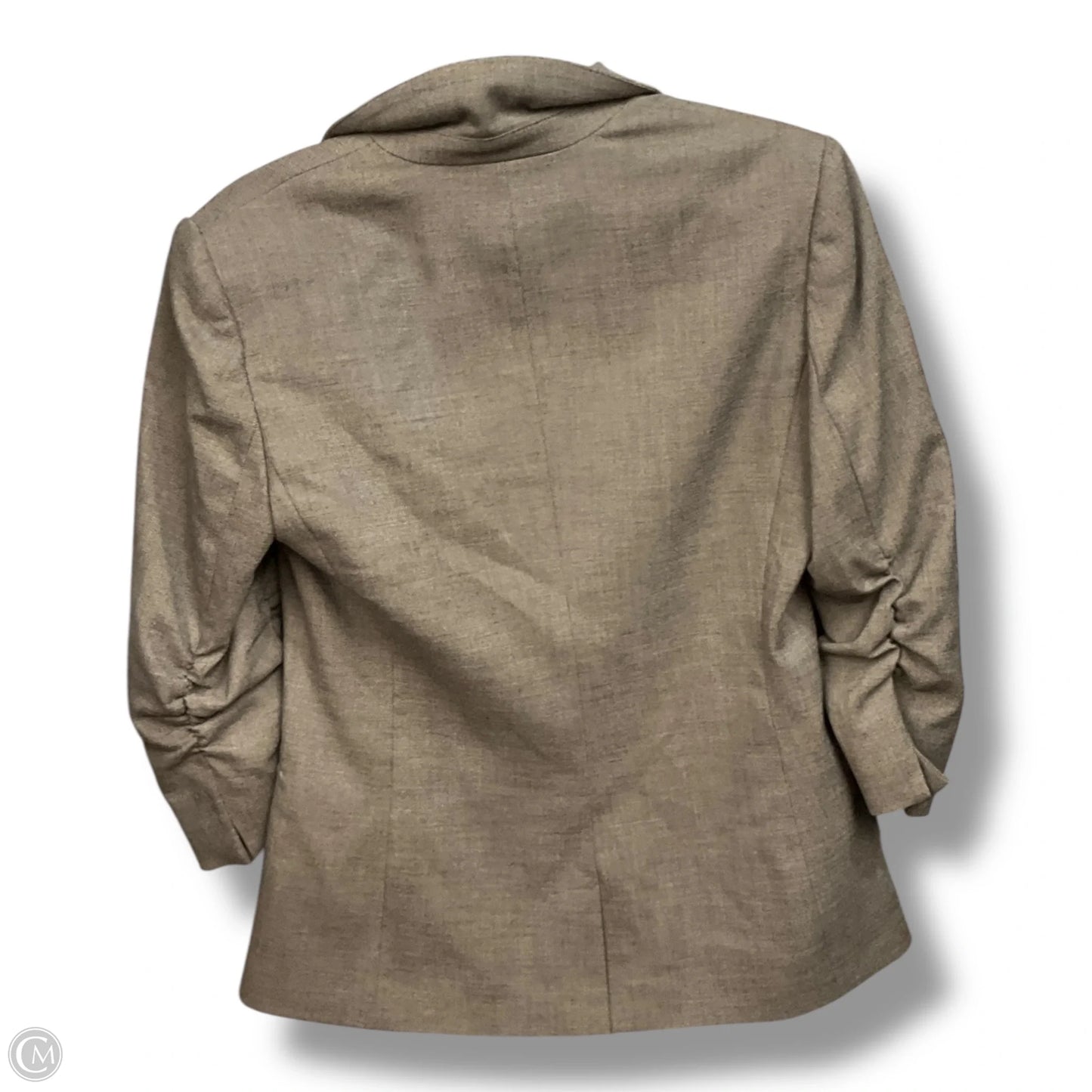 Blazer By Calvin Klein In Taupe, Size: M