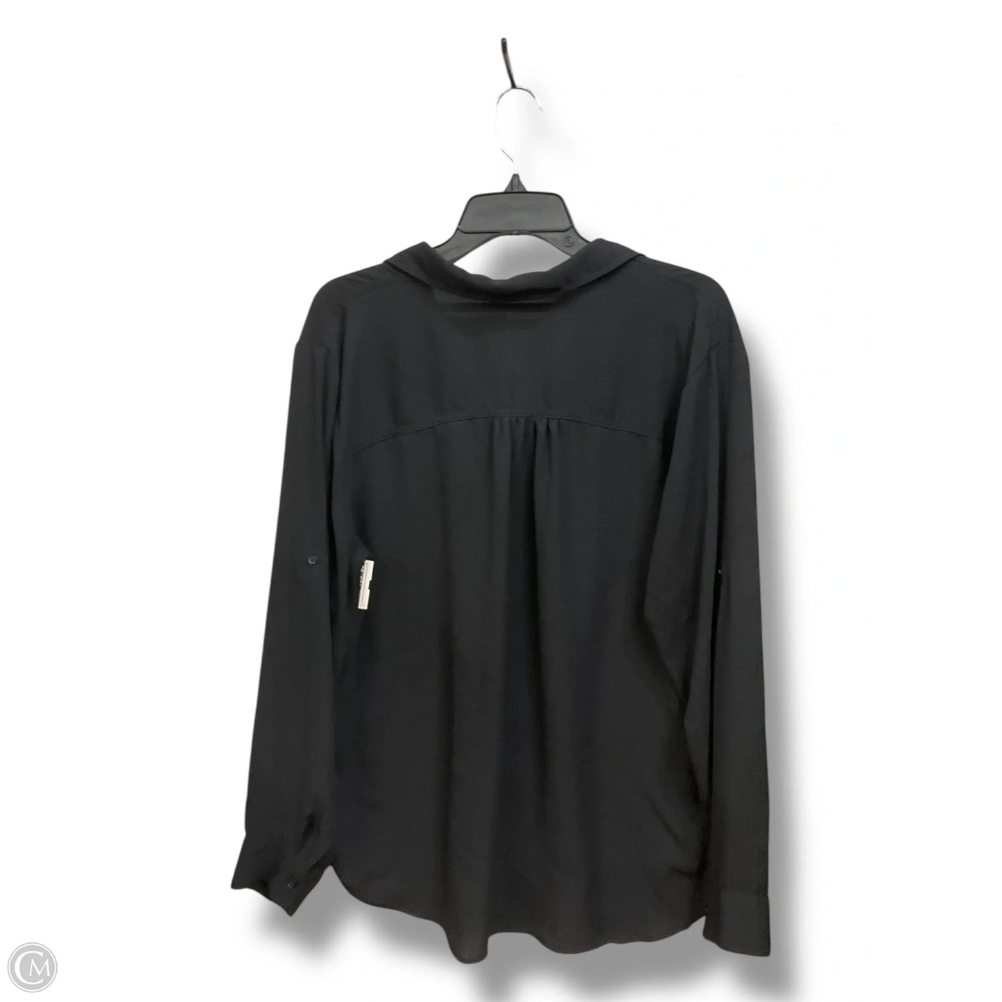 Blouse Long Sleeve By Maurices In Black, Size: Xl