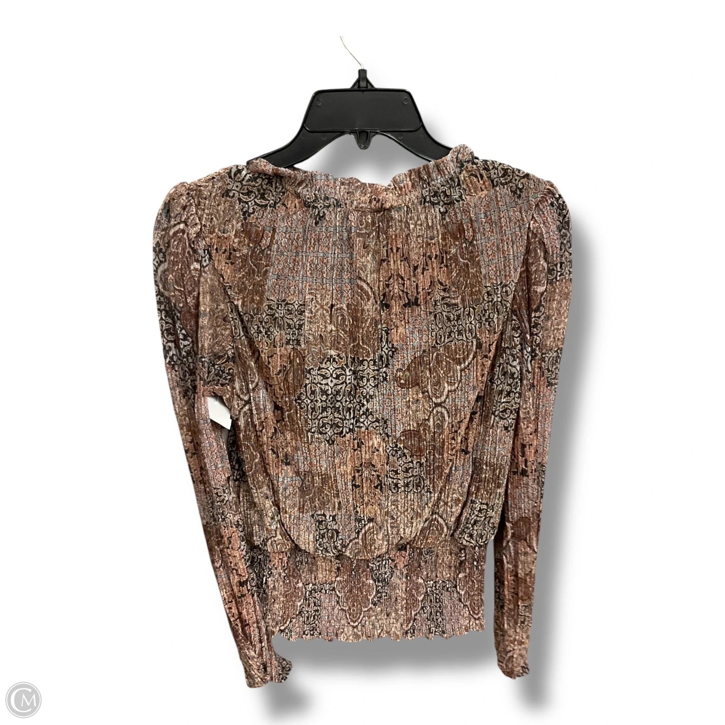 Top Long Sleeve By Joie In Multi-colored, Size: M