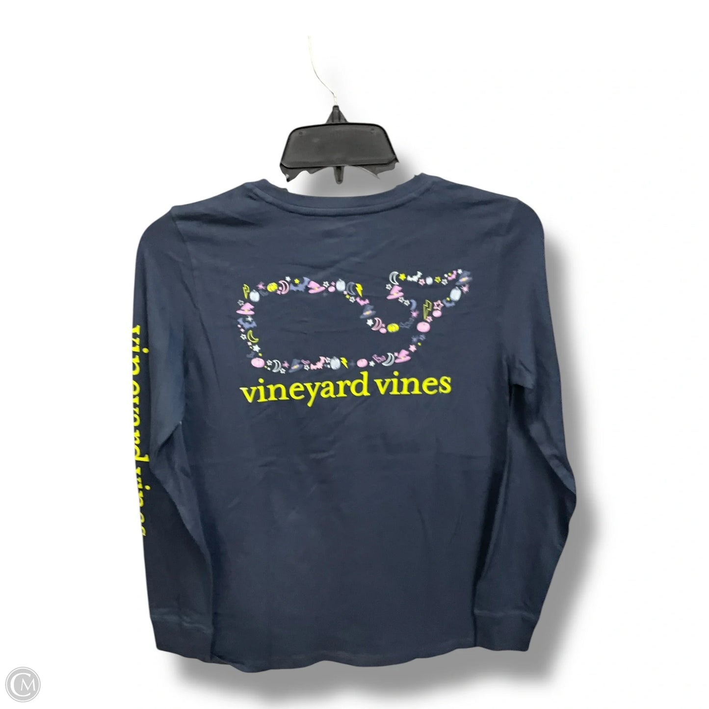 Top Long Sleeve By Vineyard Vines In Navy, Size: Xxs
