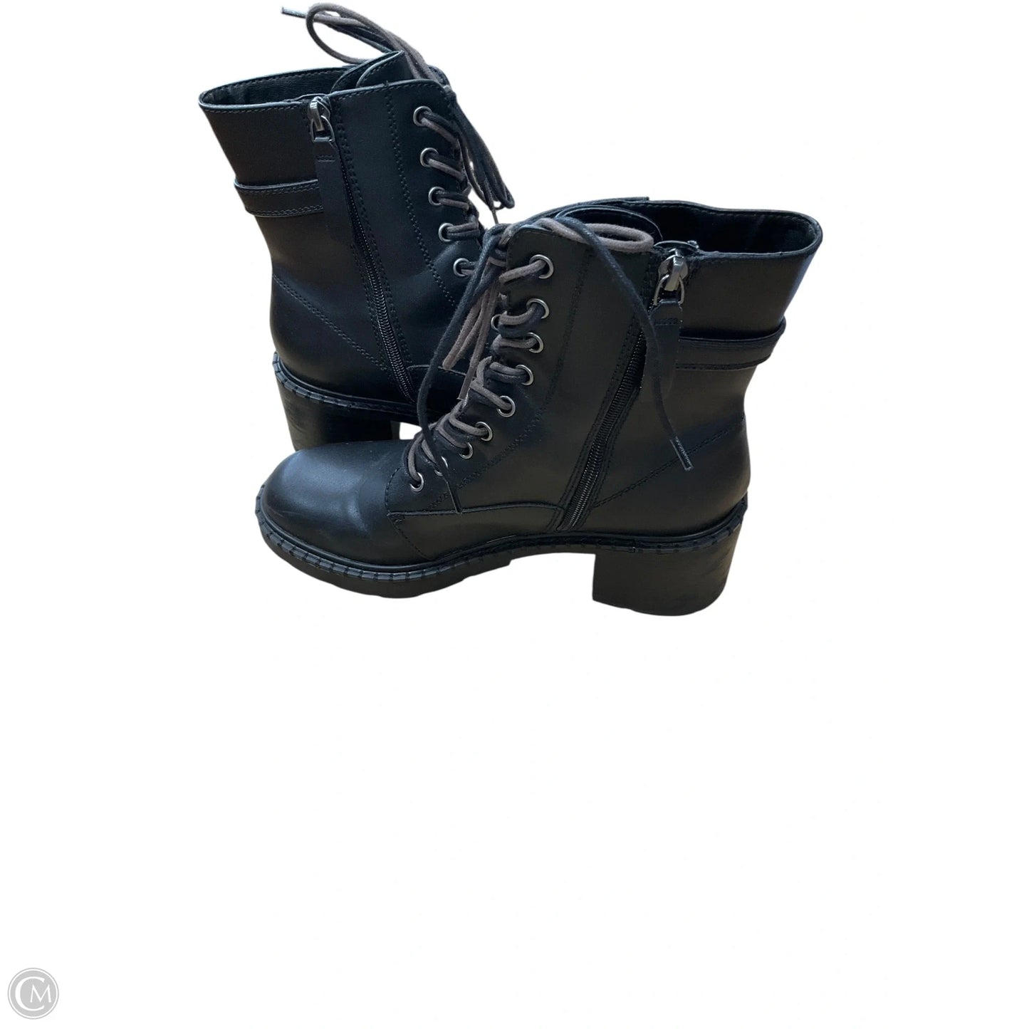 Boots Combat By Zodiac In Black, Size: 9