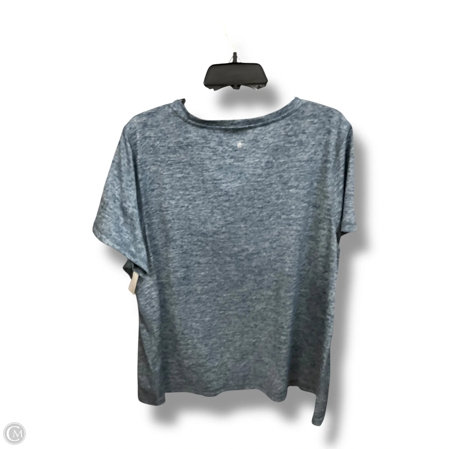 Athletic Top Short Sleeve By Ideology In Navy, Size: 3x