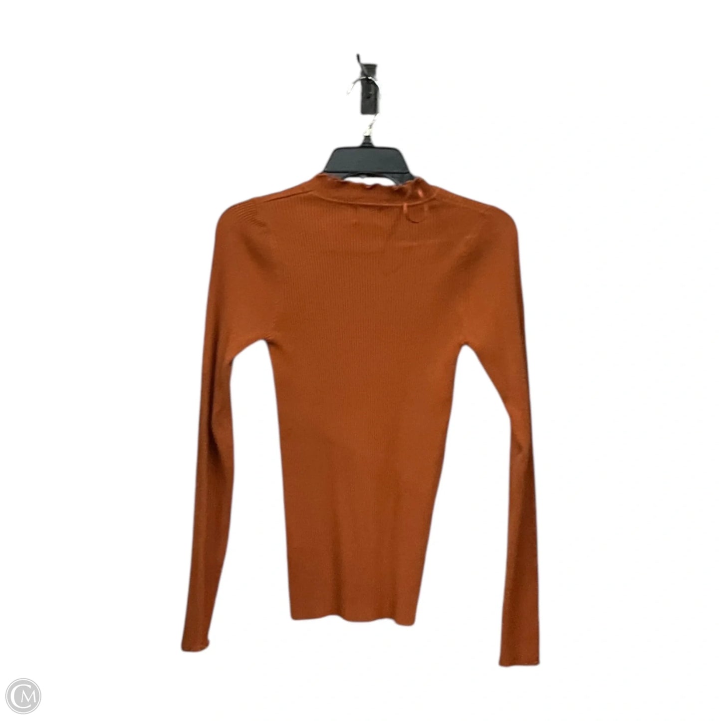Top Long Sleeve By Dreamers In Orange, Size: L
