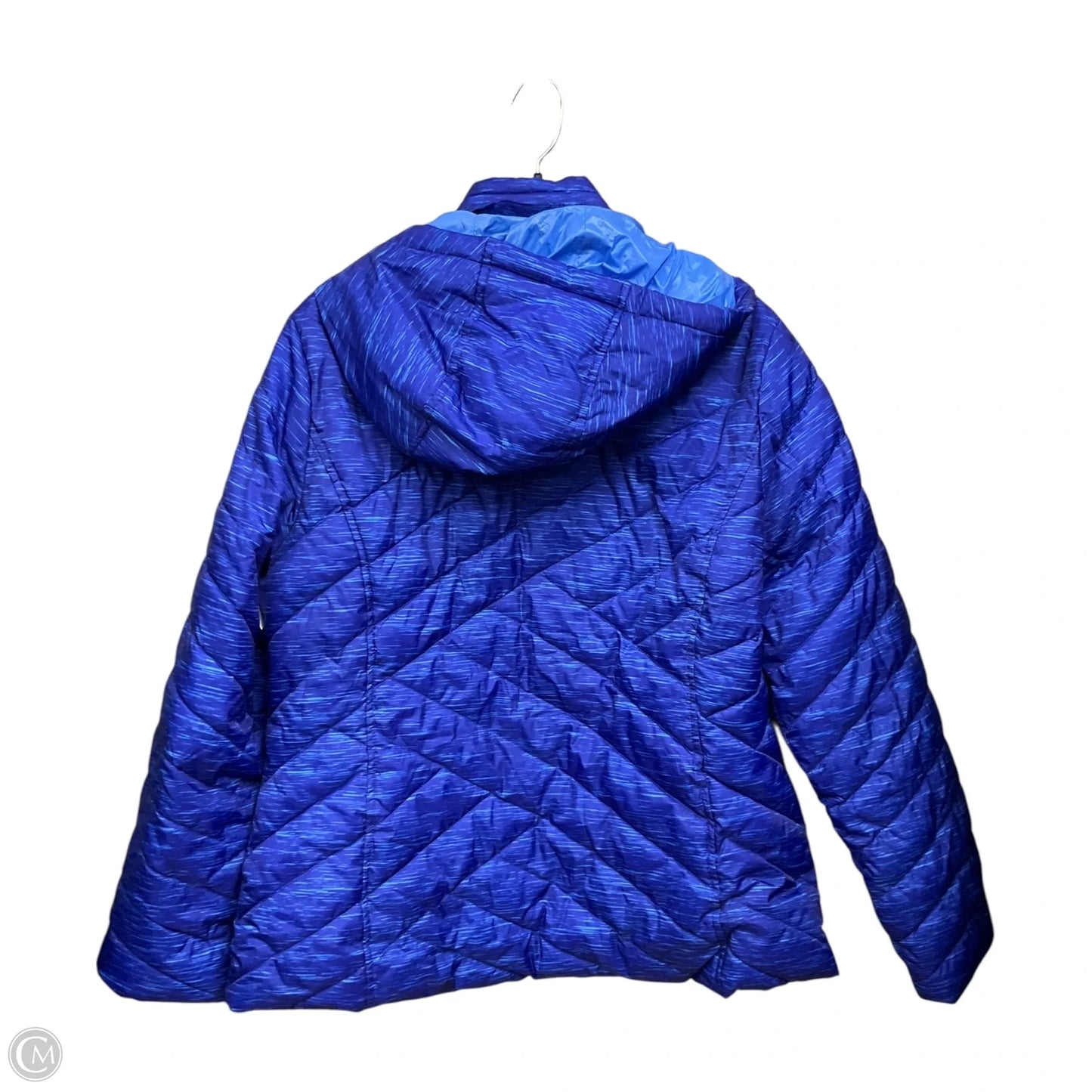 Coat Puffer & Quilted By Tek Gear In Blue, Size: Xl