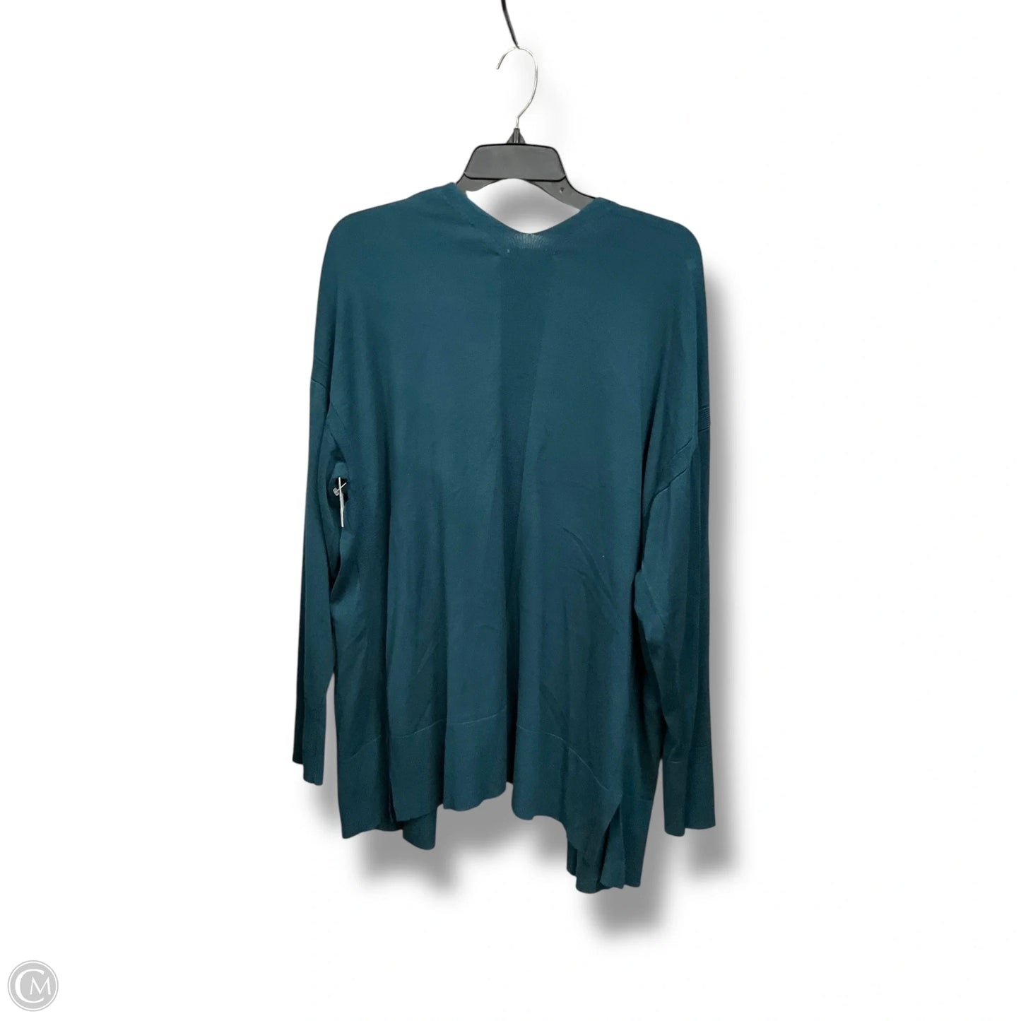 Cardigan By Time And Tru In Teal, Size: Xxl
