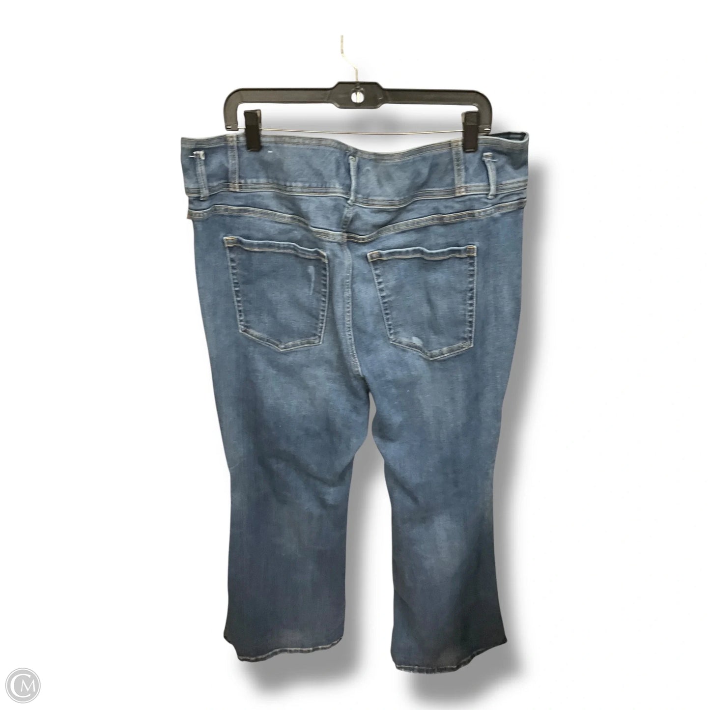 Jeans Flared By Lane Bryant In Blue Denim, Size: 20