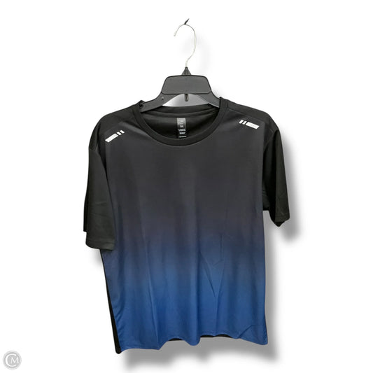 Athletic Top Short Sleeve By Clothes Mentor In Ombre Print, Size: 3x