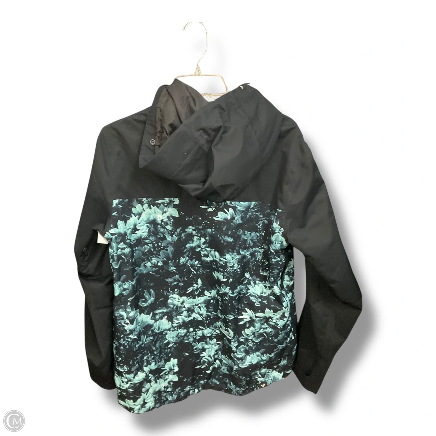 Jacket Windbreaker By Roxy In Floral Print, Size: Mp