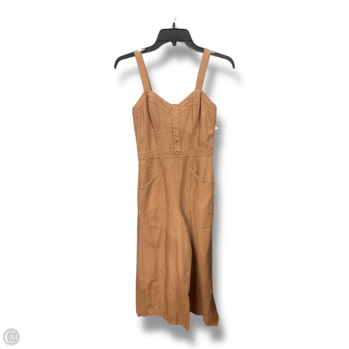 Jumpsuit By Japna In Tan, Size: S