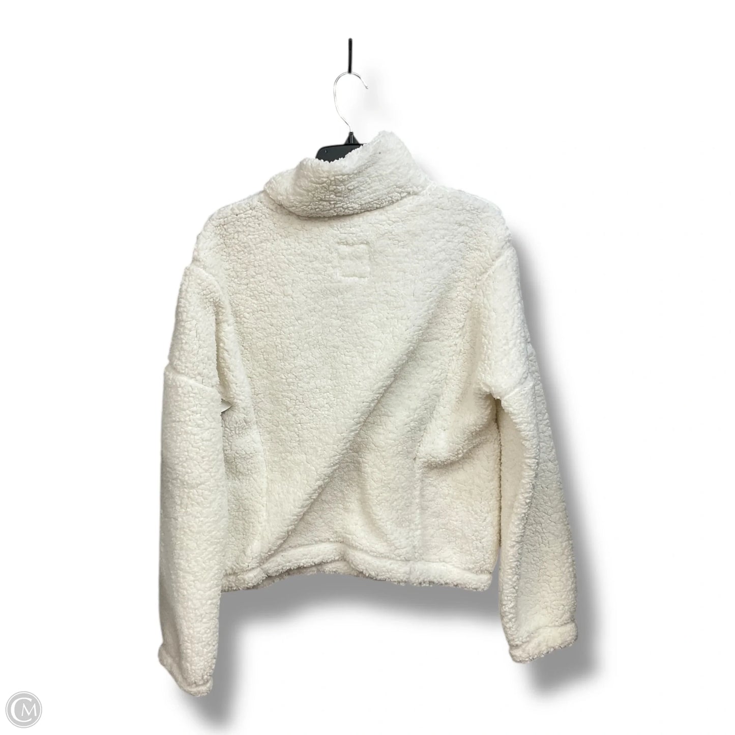 Jacket Faux Fur & Sherpa By Reflex In White, Size: S