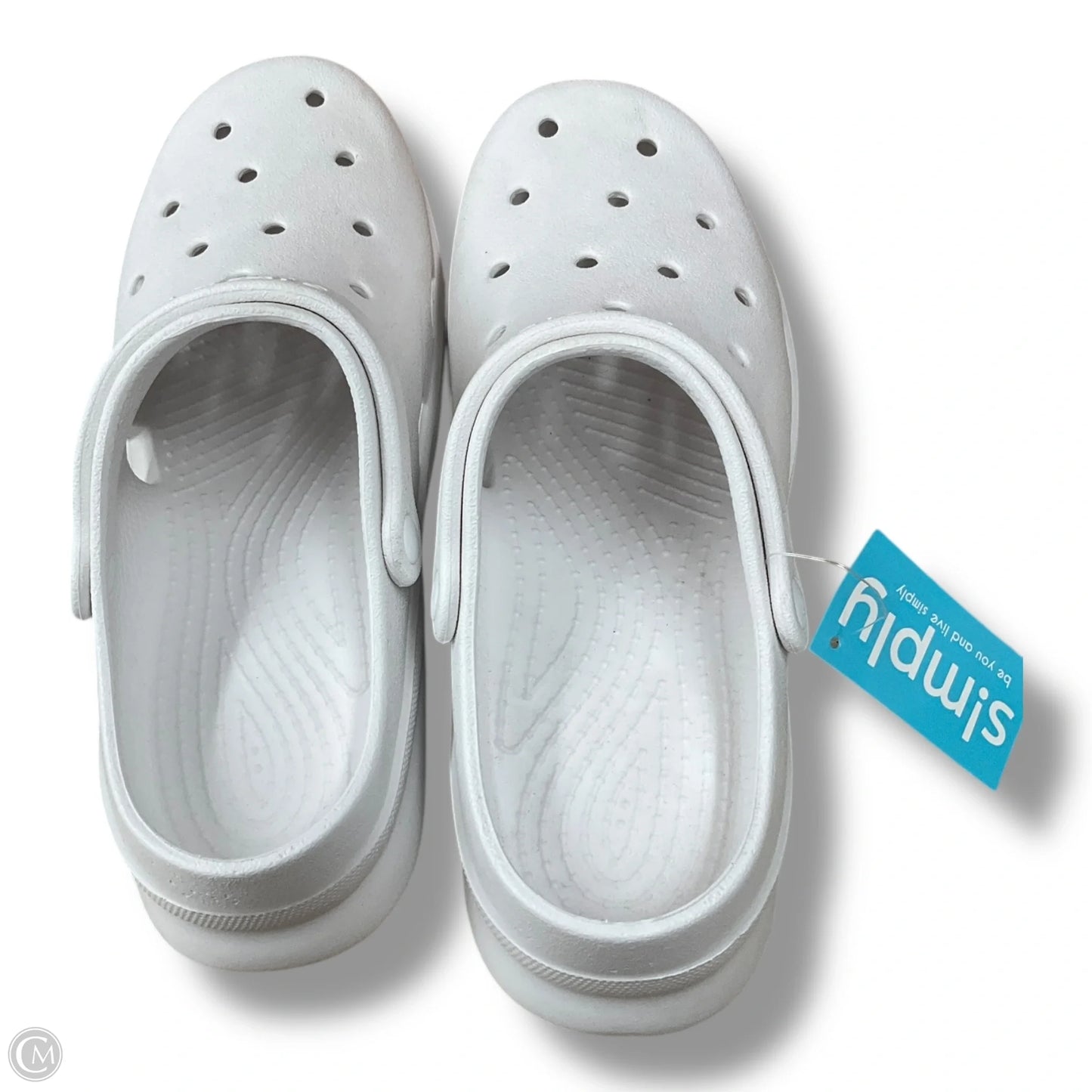 Shoes Flats By Clothes Mentor In White, Size: 11