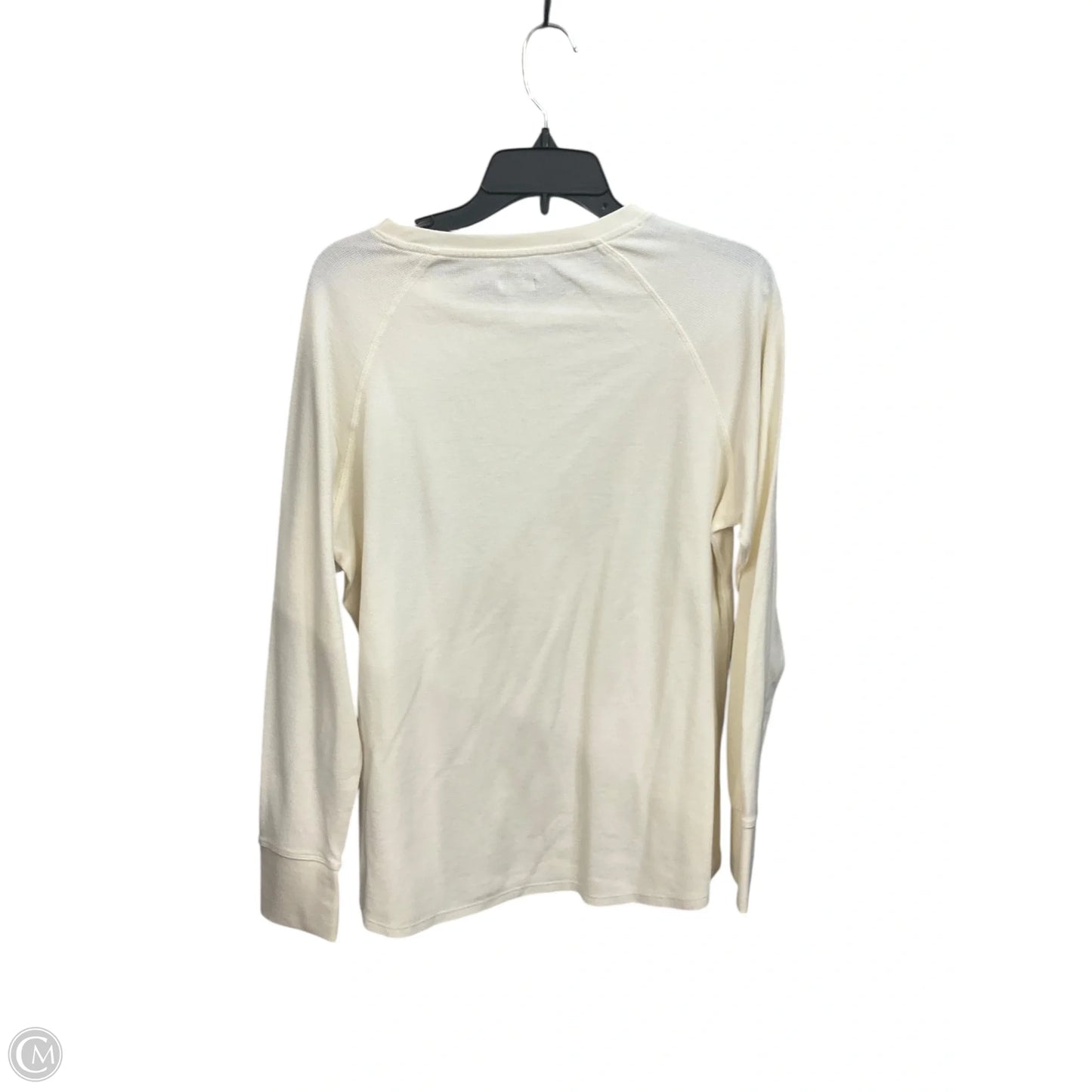 Top Long Sleeve Basic By L.l. Bean In Cream, Size: Xl