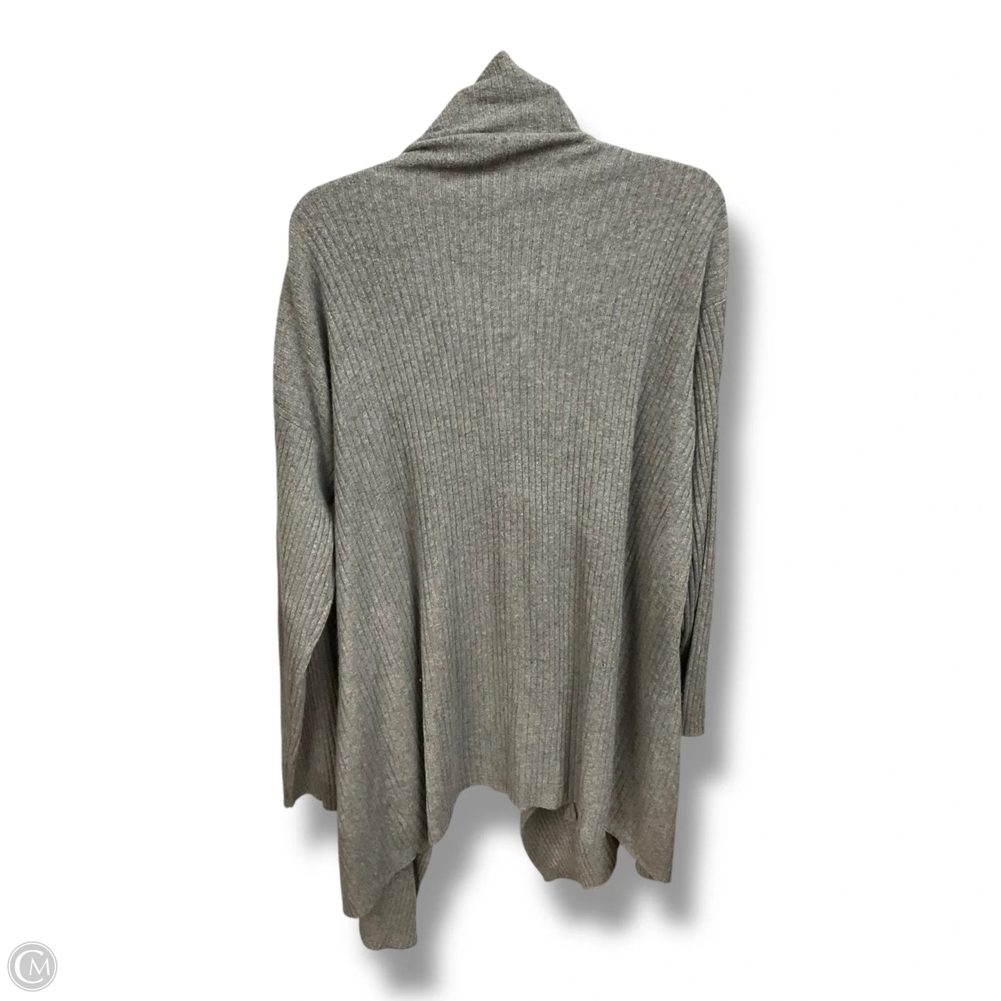 Cardigan By Anne Klein In Grey, Size: L