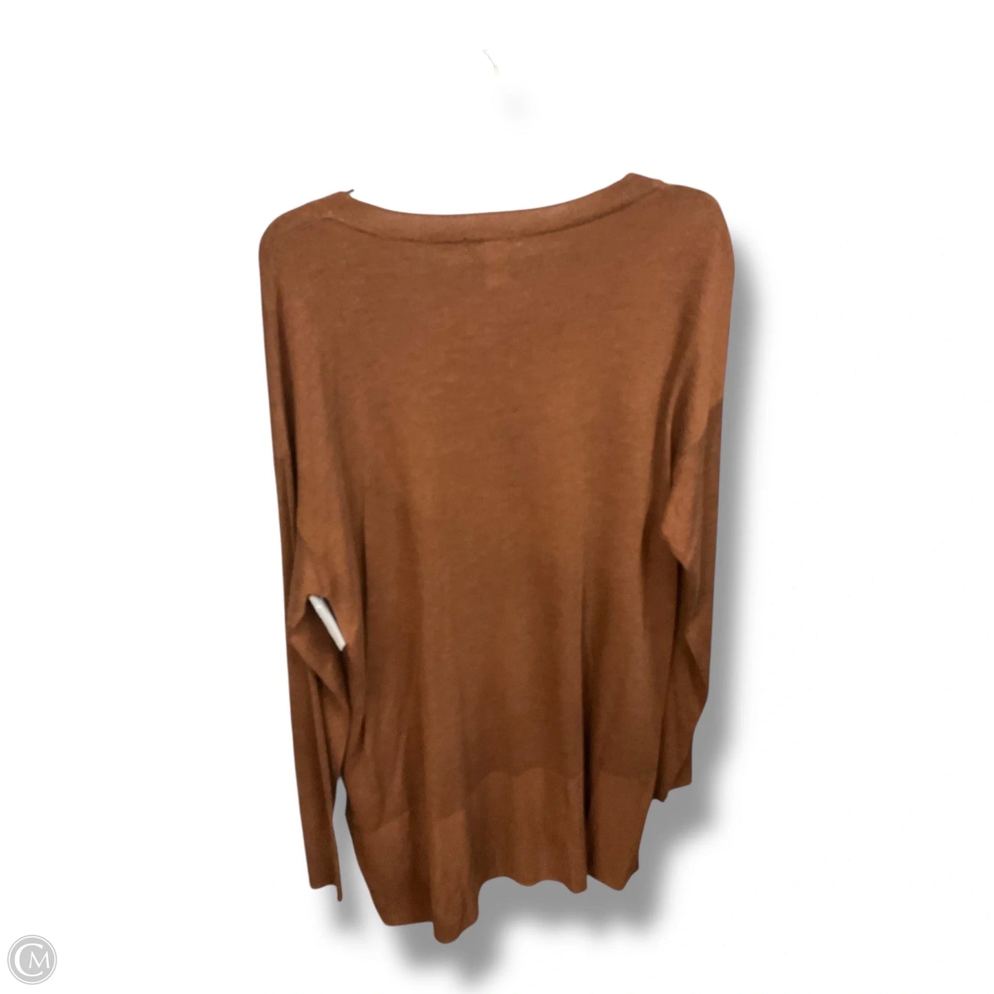 Top Long Sleeve Basic By H&m In Brown, Size: L