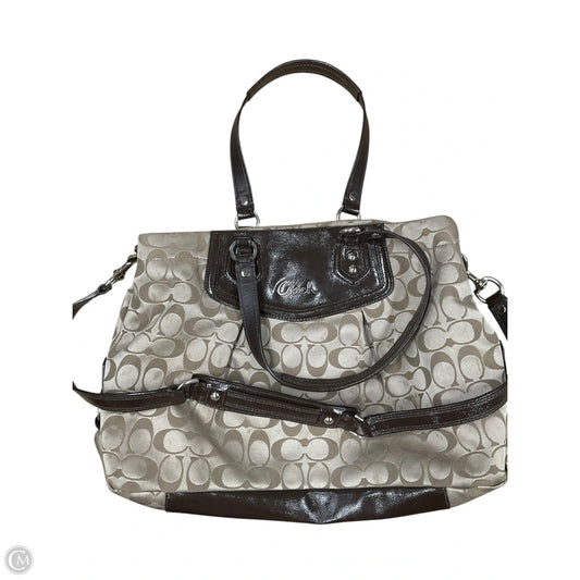 Handbag Designer By Coach, Size: Large