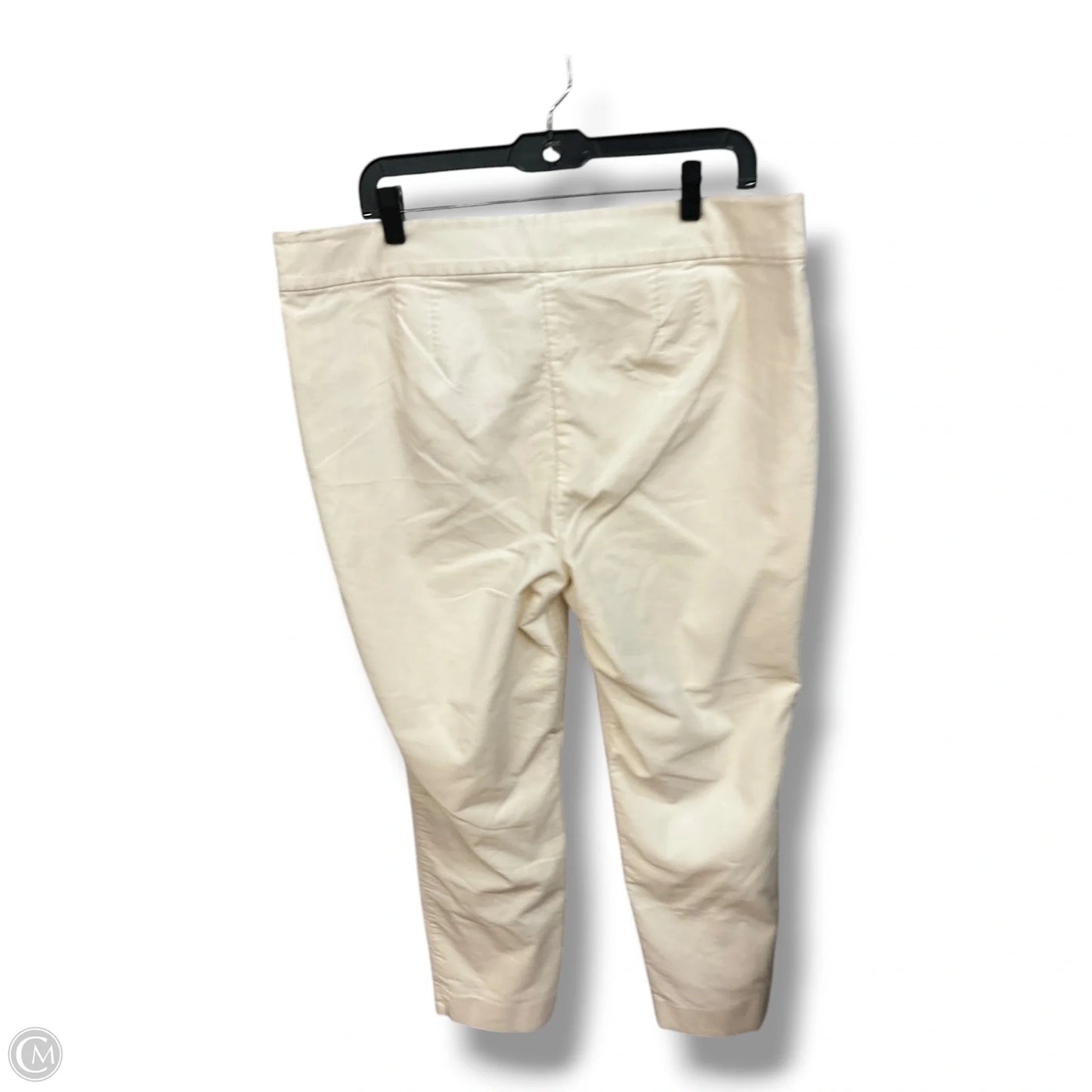 Pants Dress By Talbots In Cream, Size: 16