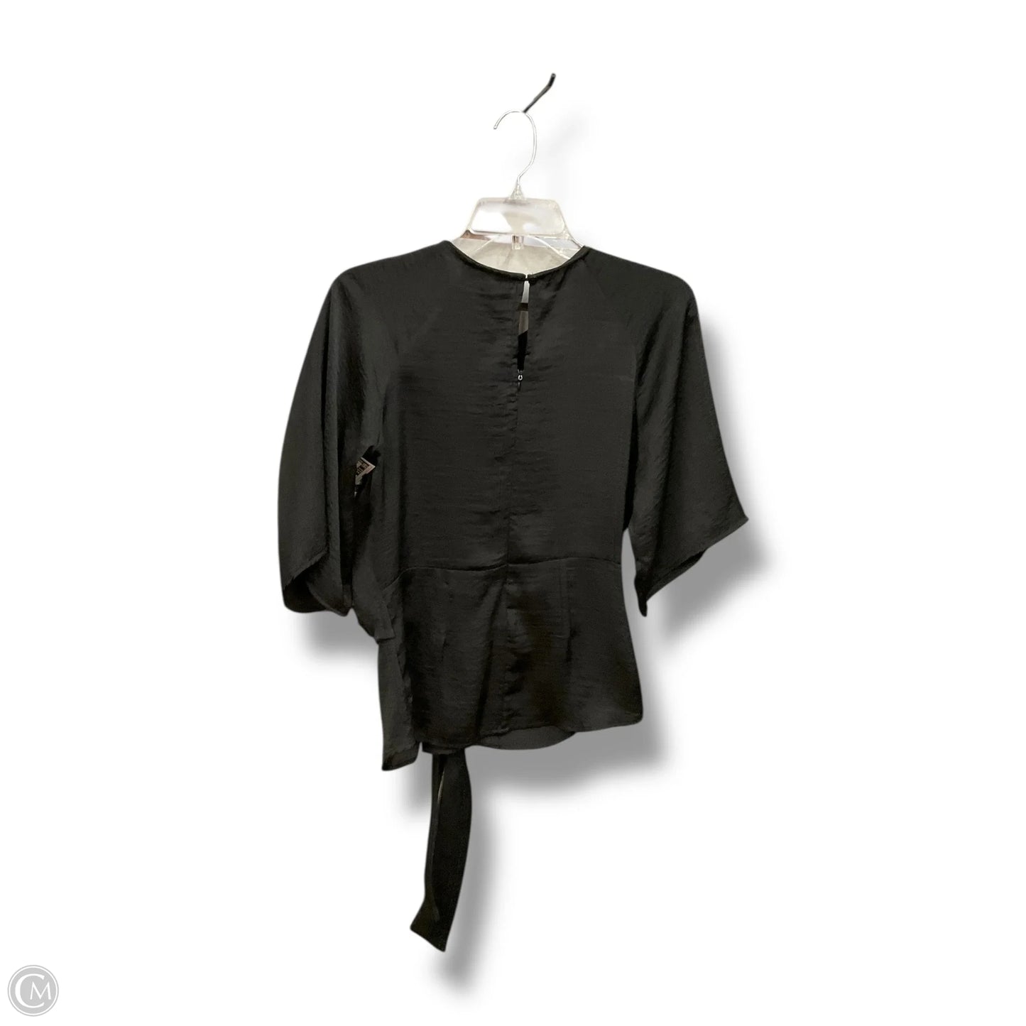 Top Short Sleeve By Clothes Mentor In Black, Size: Xs