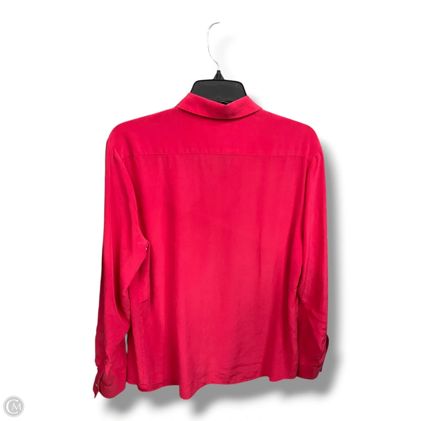 Blouse Long Sleeve By Tommy Bahama In Pink, Size: M