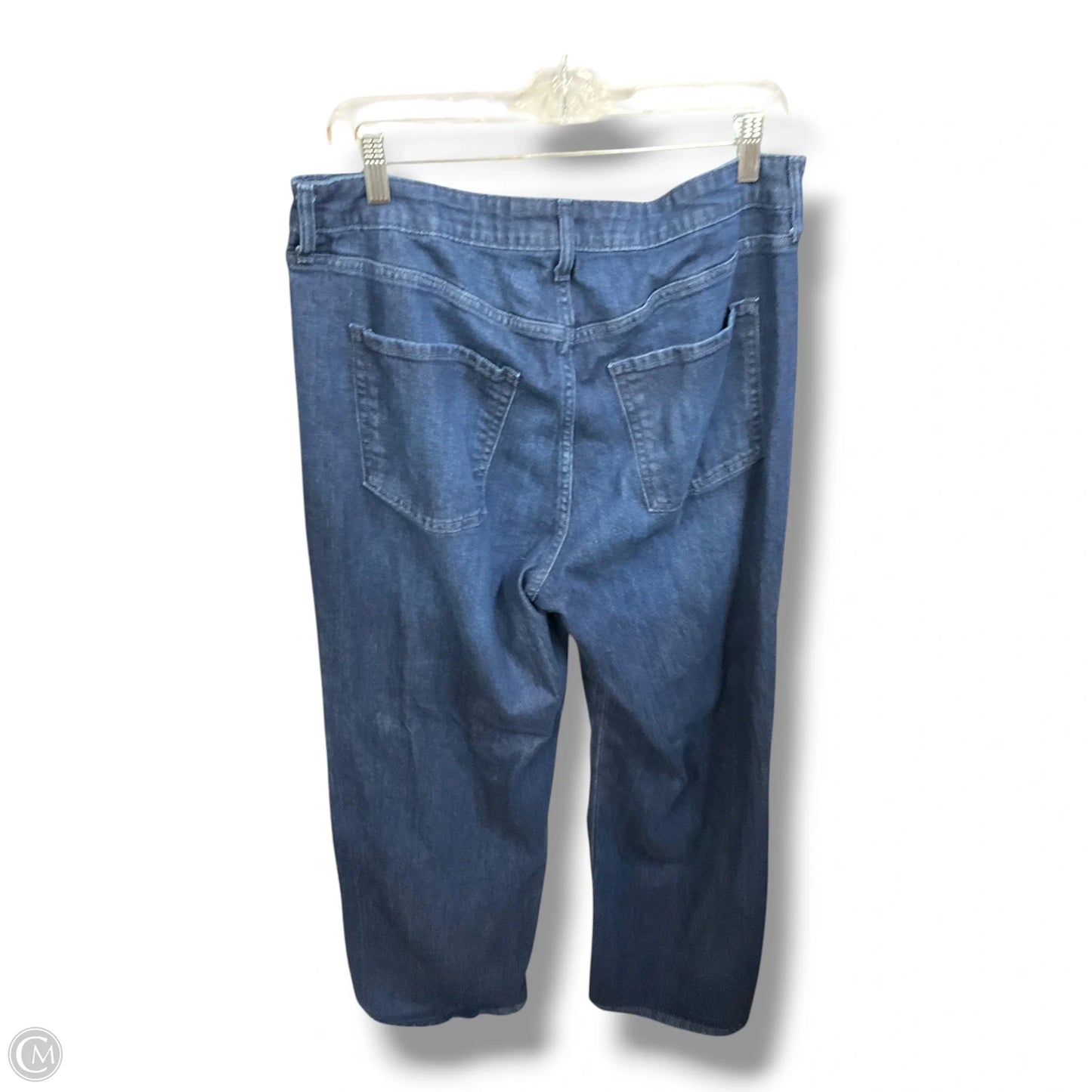 Jeans Wide Leg By Old Navy In Blue Denim, Size: 14