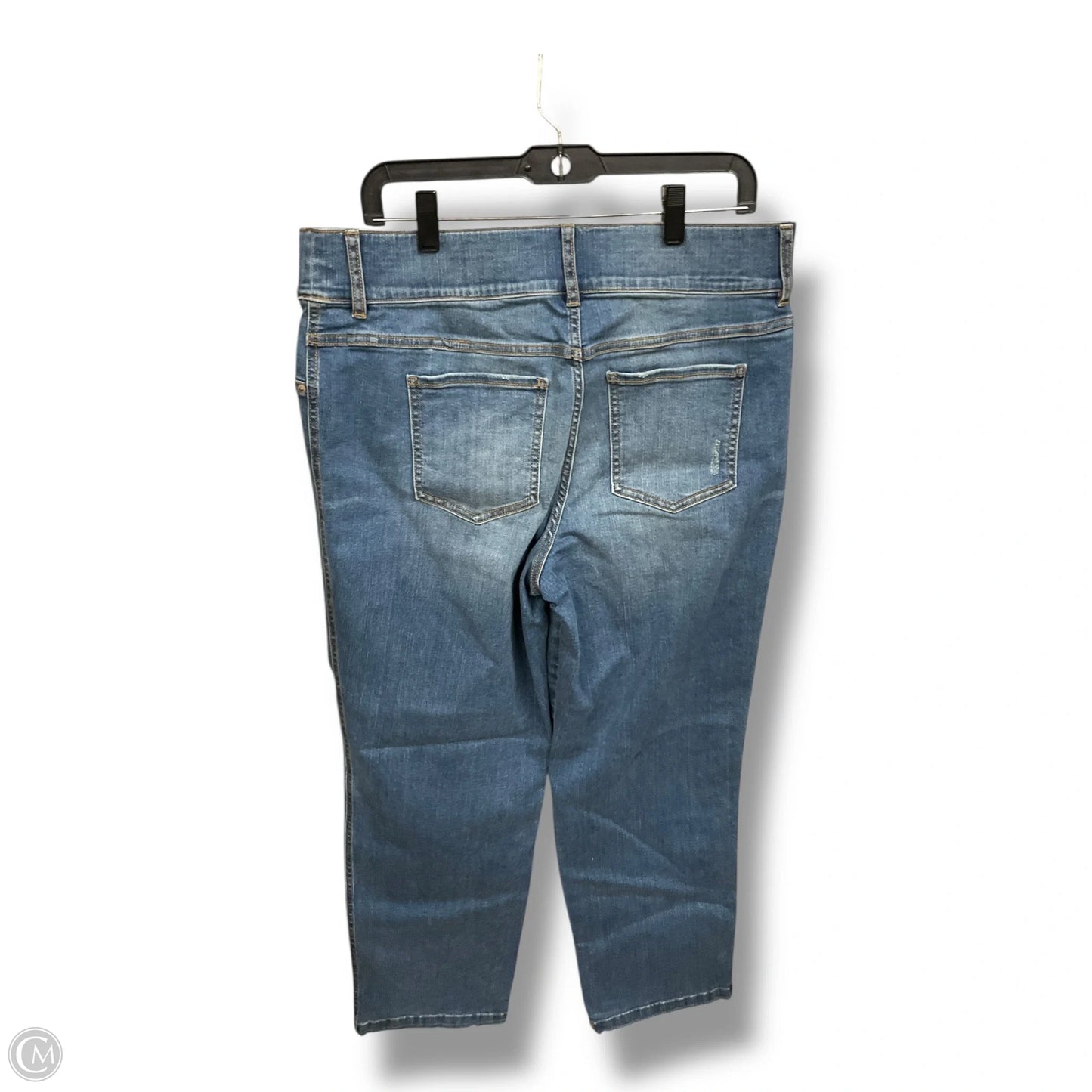 Jeans Jeggings By Spanx In Blue Denim, Size: 18