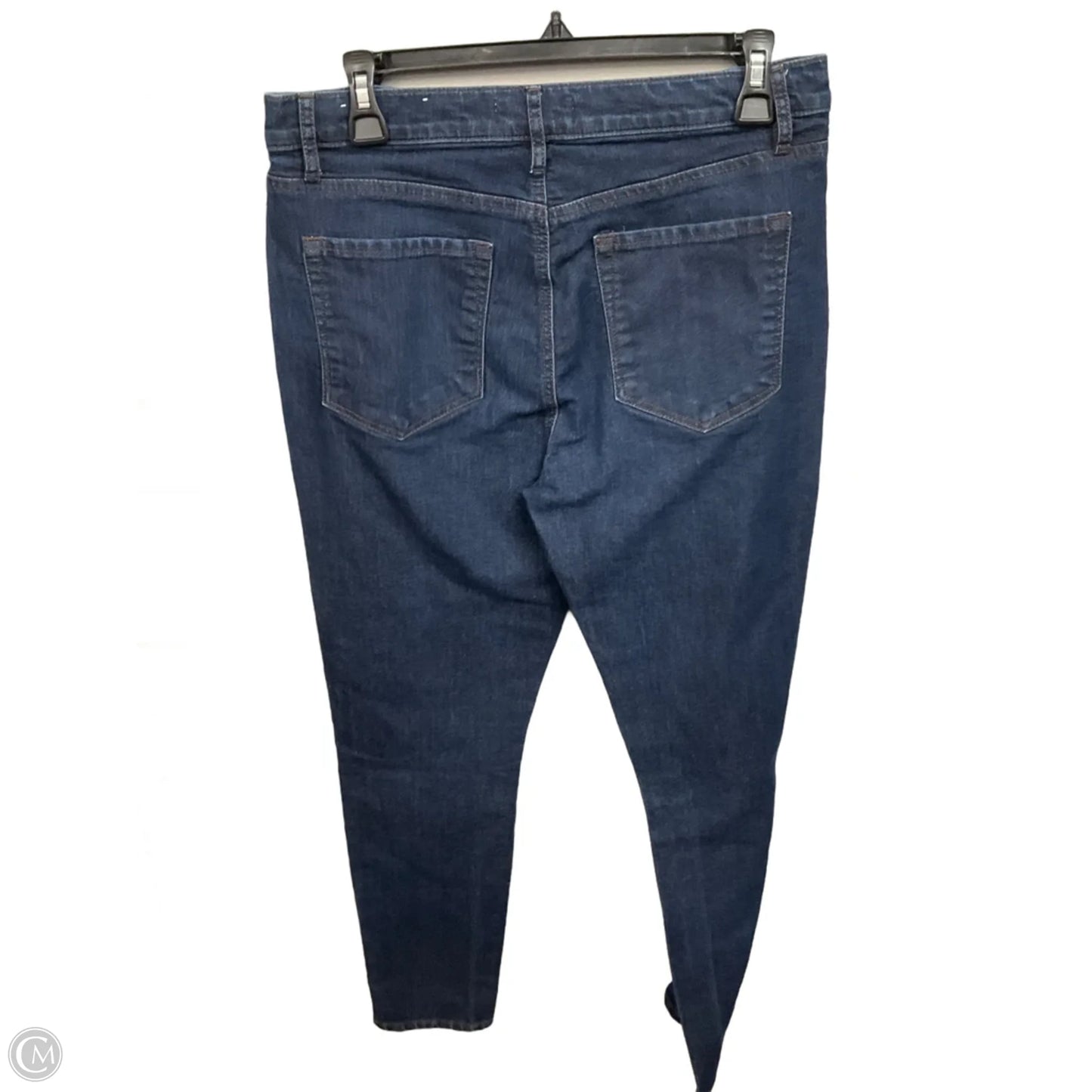 Jeans Skinny By Loft In Blue Denim, Size: 8