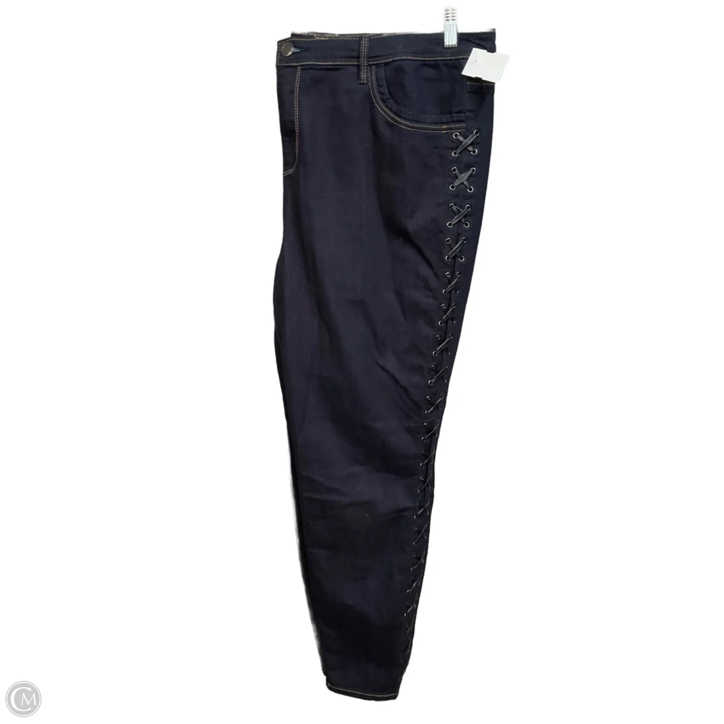 Jeans Skinny By Lane Bryant In Blue Denim, Size: 22