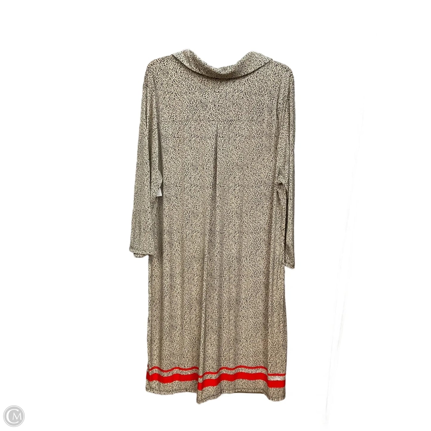 Dress Casual Short By Tacera In Animal Print, Size: 2x