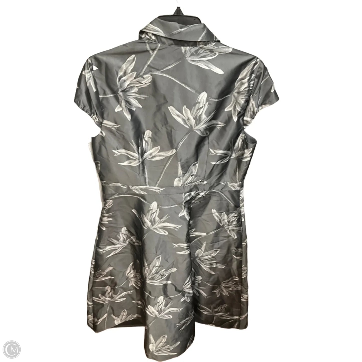 Dress Casual Midi By Adrianna Papell In Floral Print, Size: L