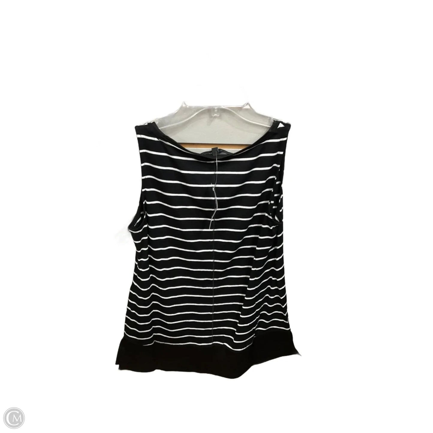 Top Sleeveless By White House Black Market In Striped Pattern, Size: Xxs