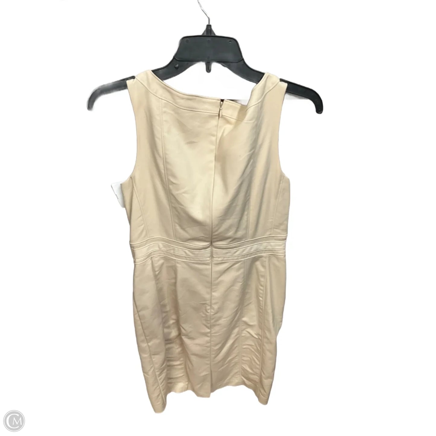 Dress Casual Short By White House Black Market In Beige, Size: M