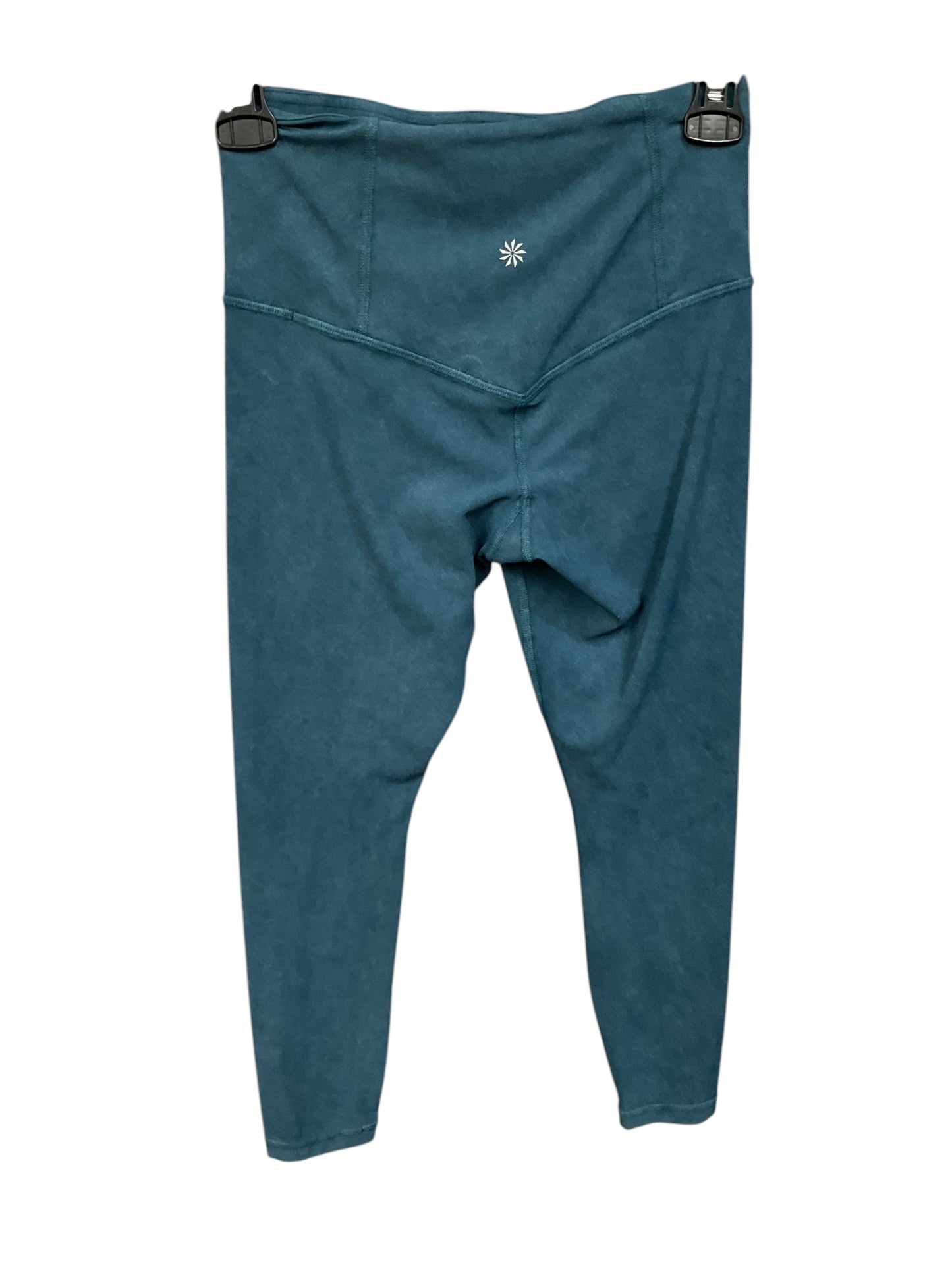 Athletic Leggings Capris By Athleta In Teal, Size: Petite Xs