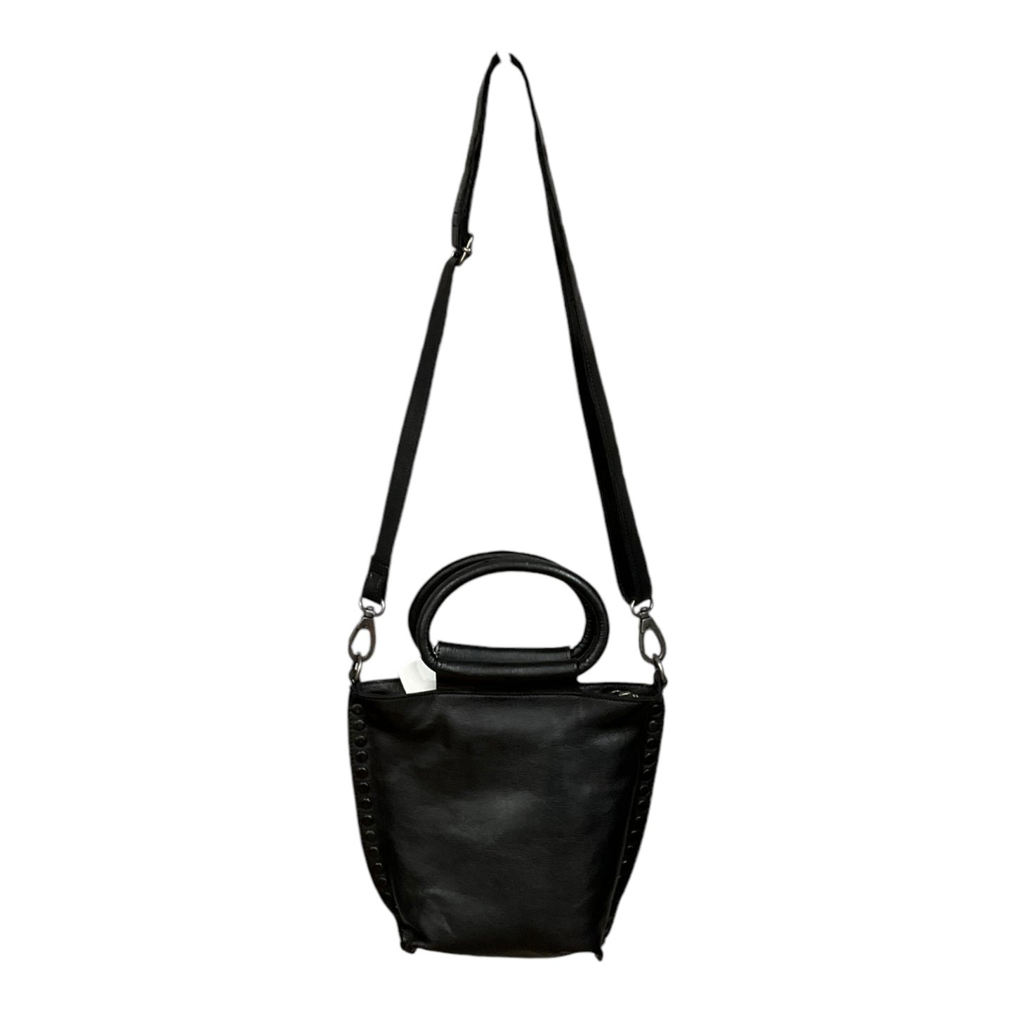 Handbag Leather By Clothes Mentor, Size: Medium