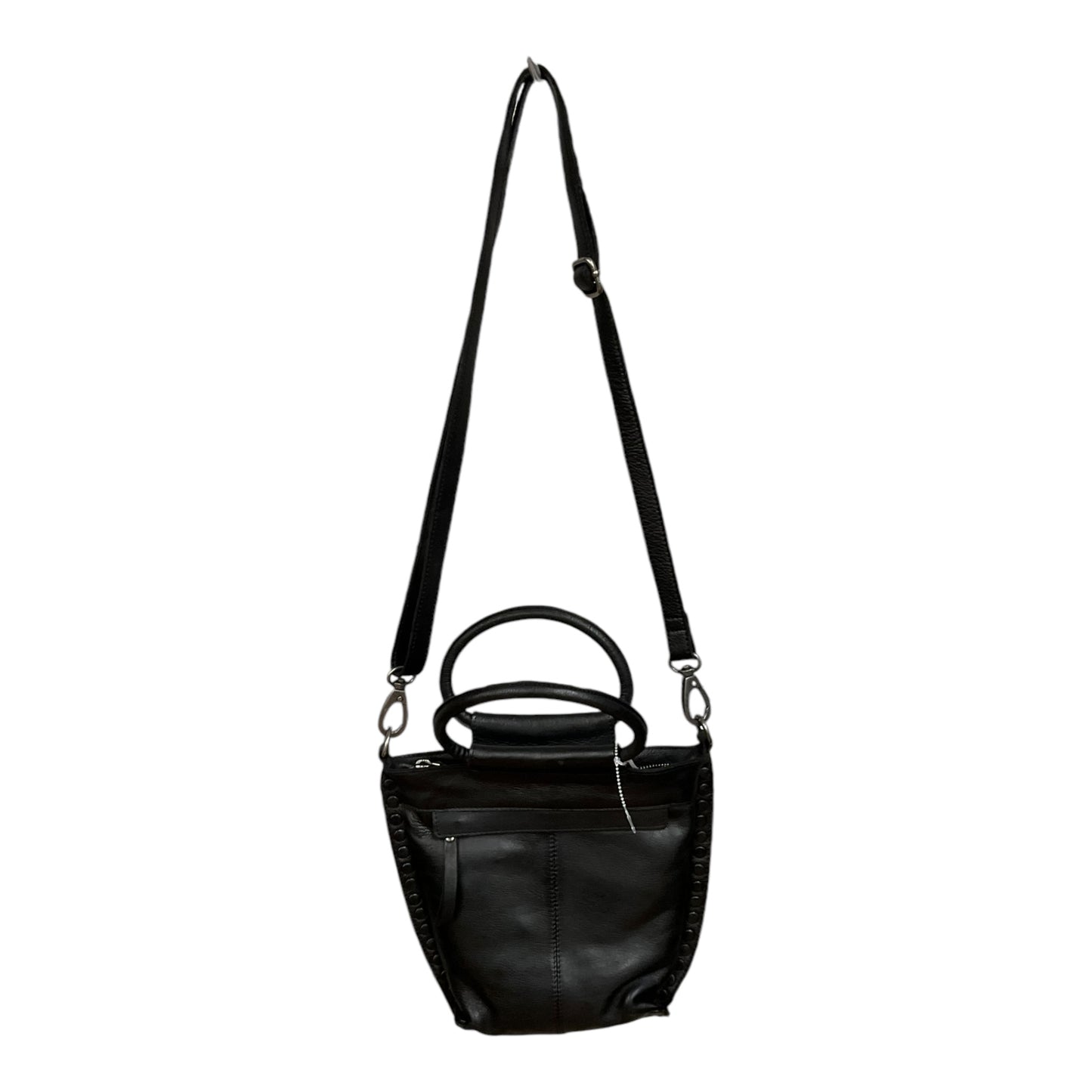 Handbag Leather By Clothes Mentor, Size: Medium