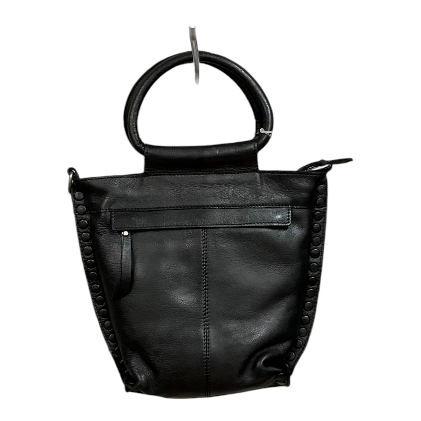 Handbag Leather By Clothes Mentor, Size: Medium