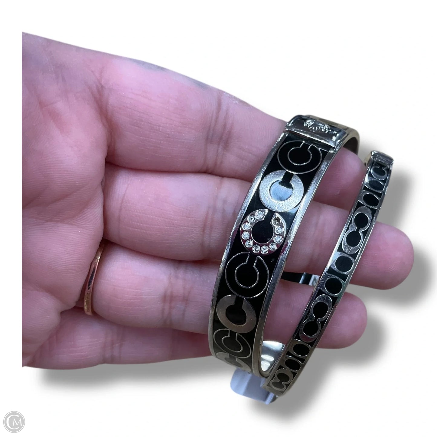 Bracelet Designer By Coach, Size: 02 Piece Set