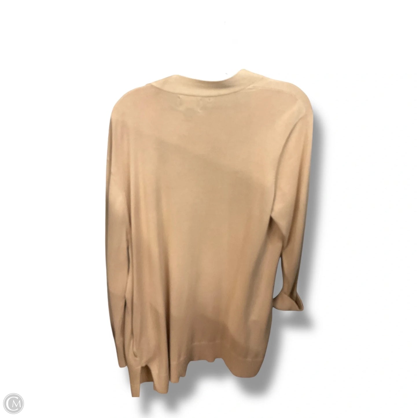 Cardigan By Lands End In Beige, Size: L