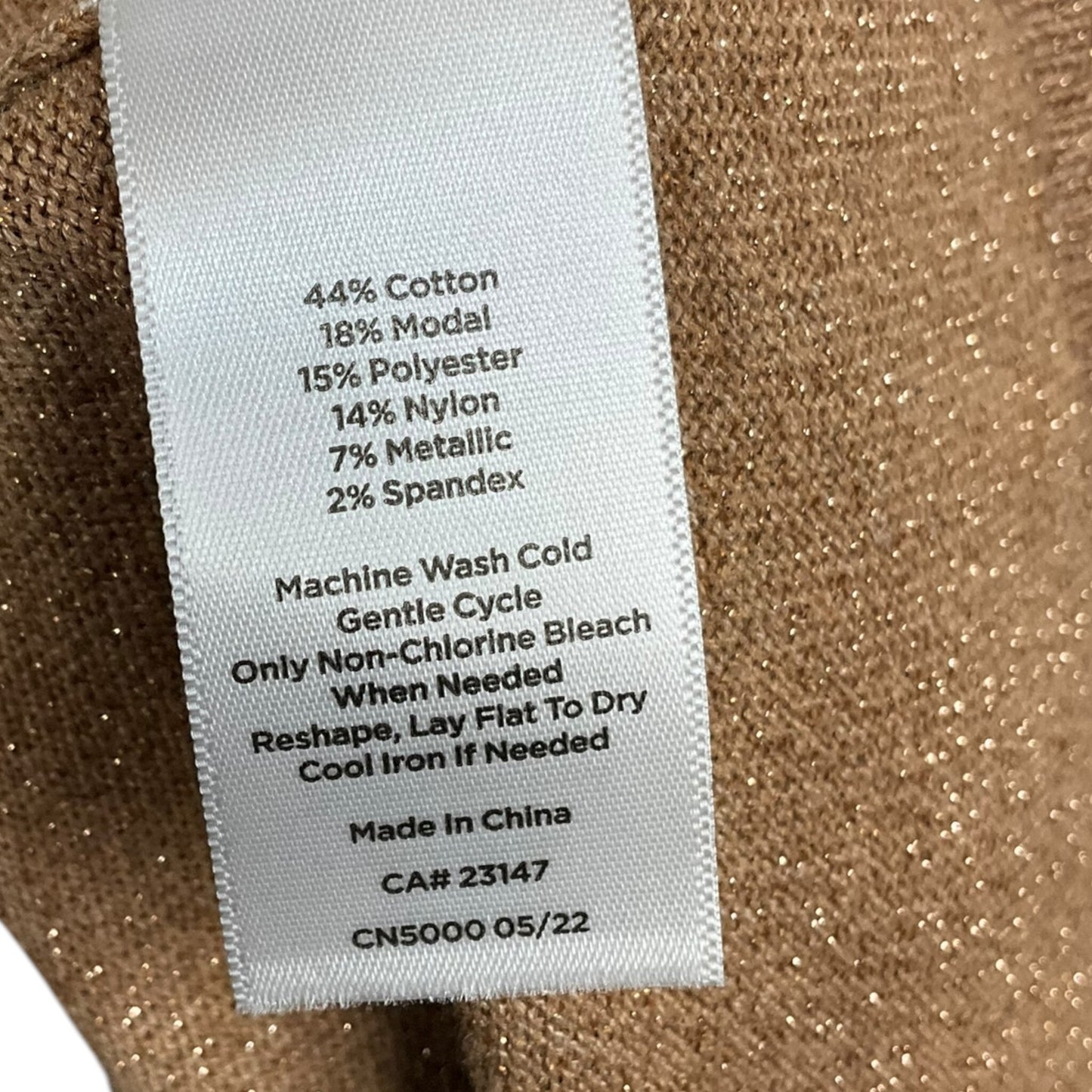 Top Long Sleeve Basic By Talbots Size: Mp