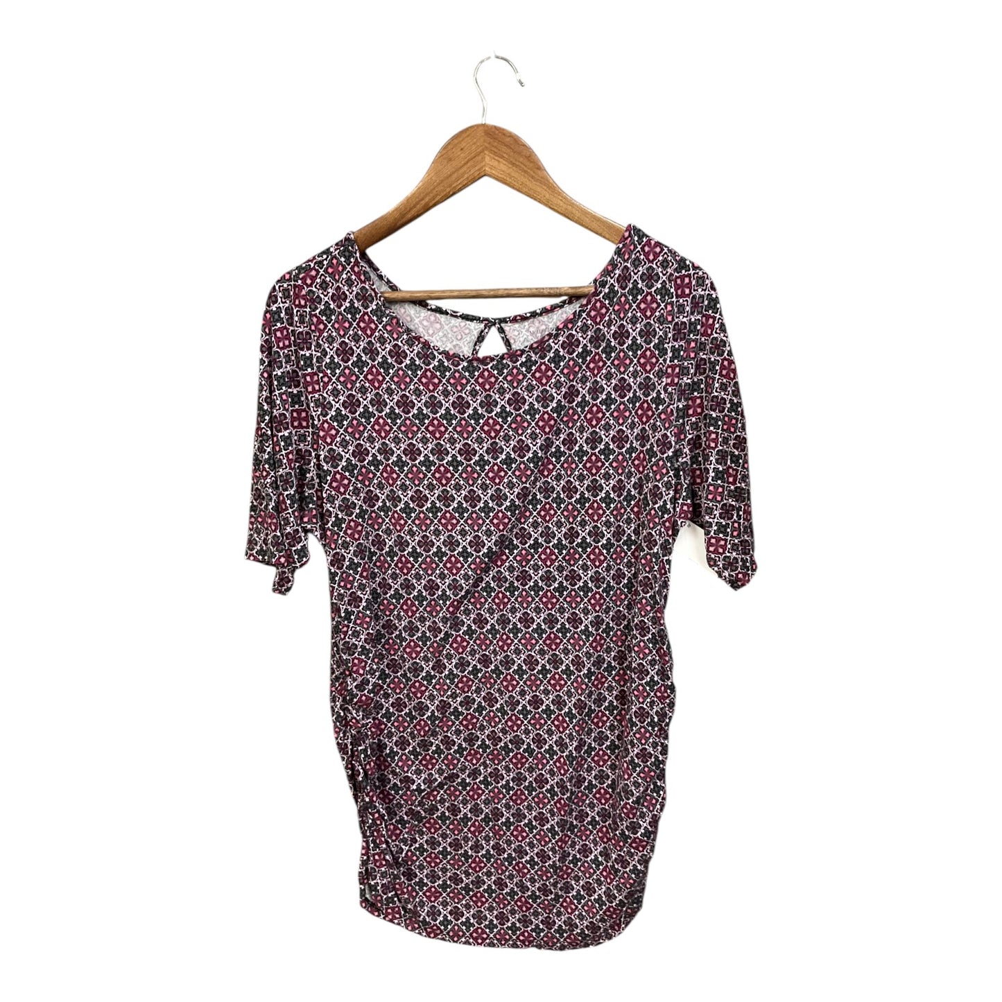 Maternity Top Short Sleeve By Motherhood Size: Xl