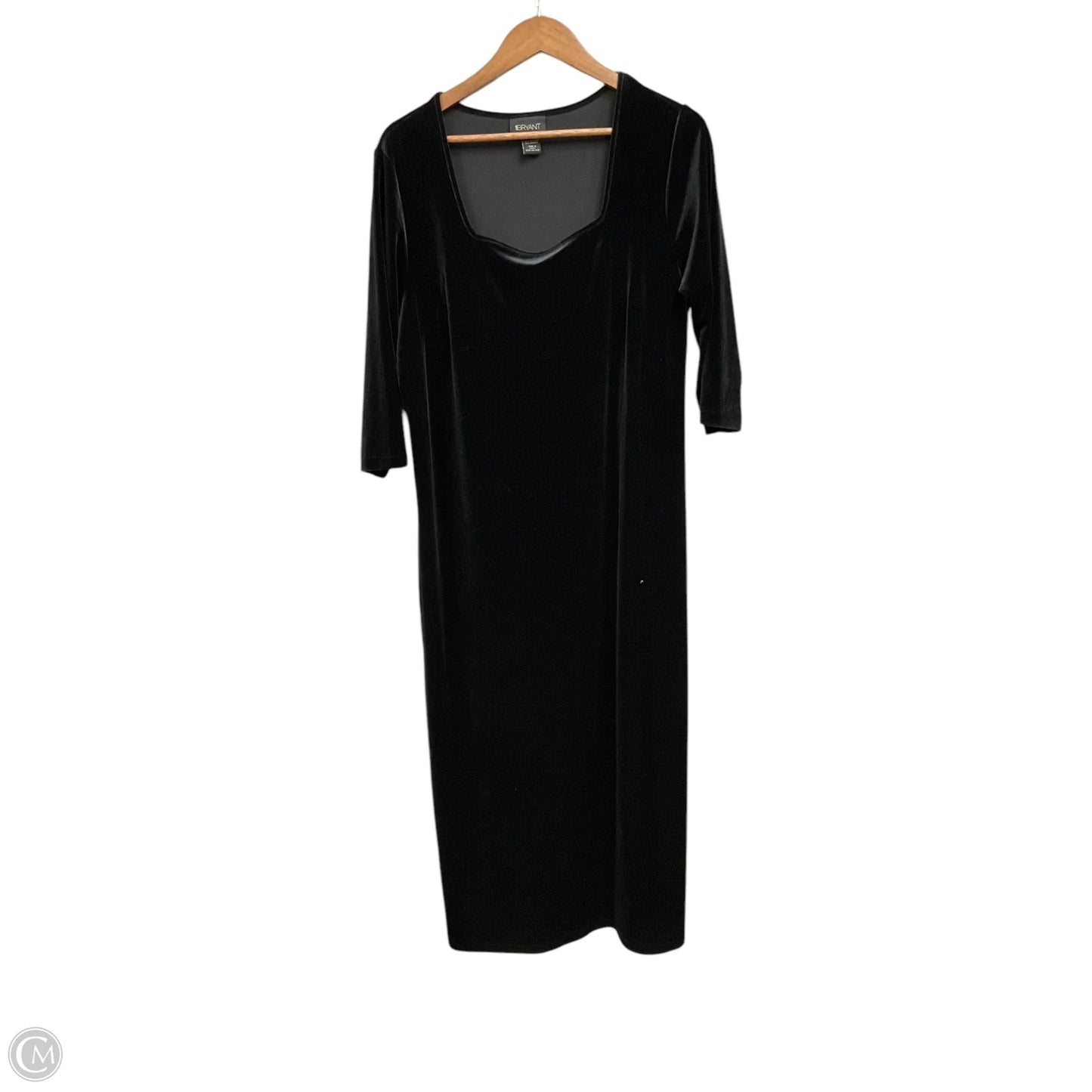 Dress Casual Maxi By Lane Bryant In Black, Size: 1x