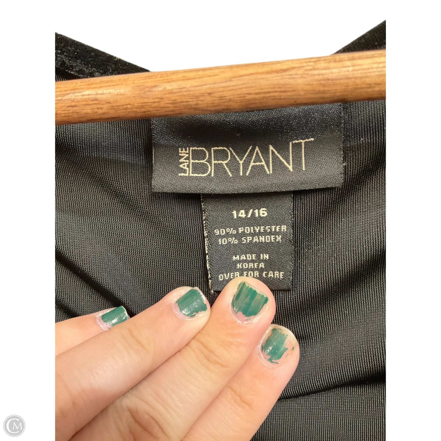 Dress Casual Maxi By Lane Bryant In Black, Size: 1x