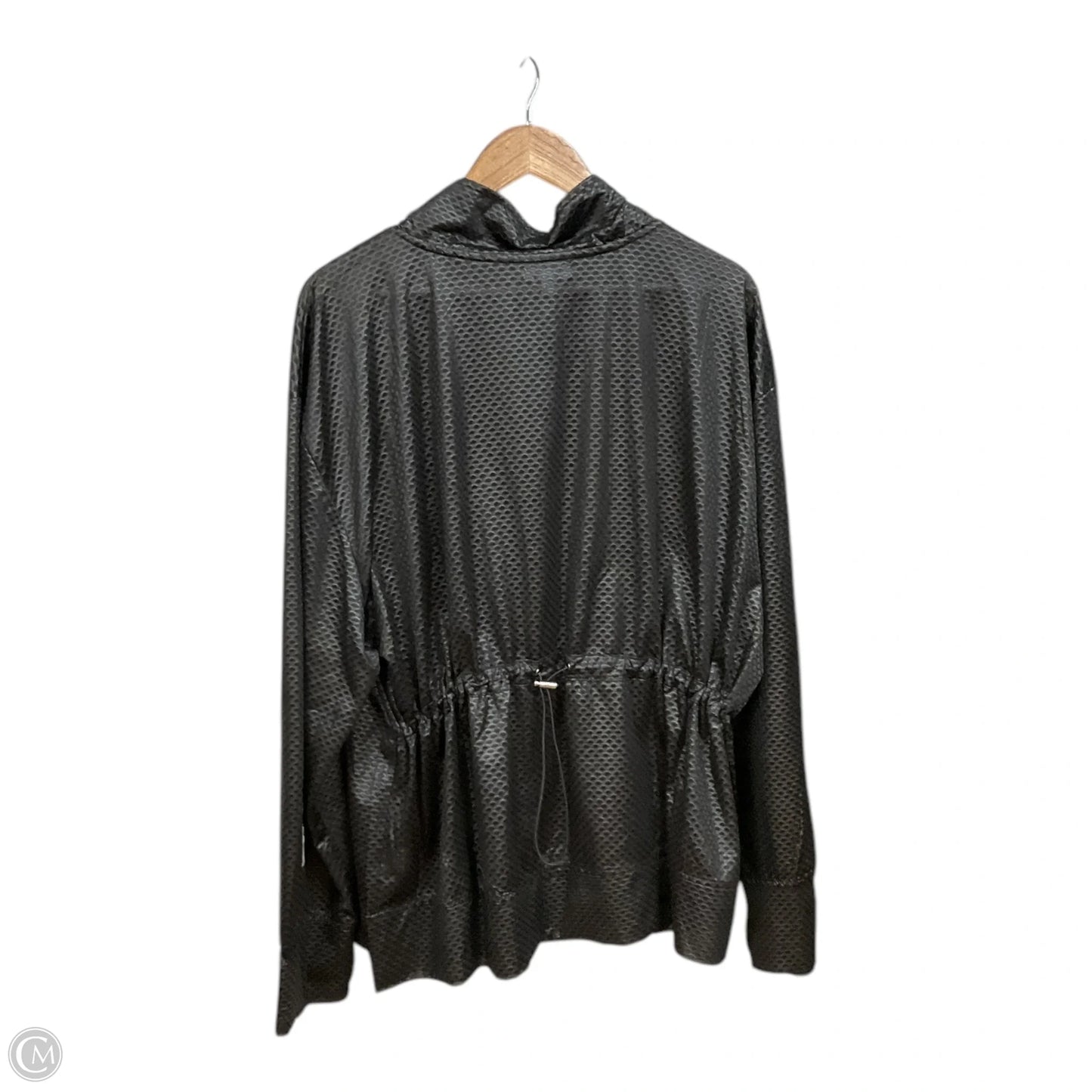 Athletic Jacket By Nine West Apparel In Black, Size: 3x