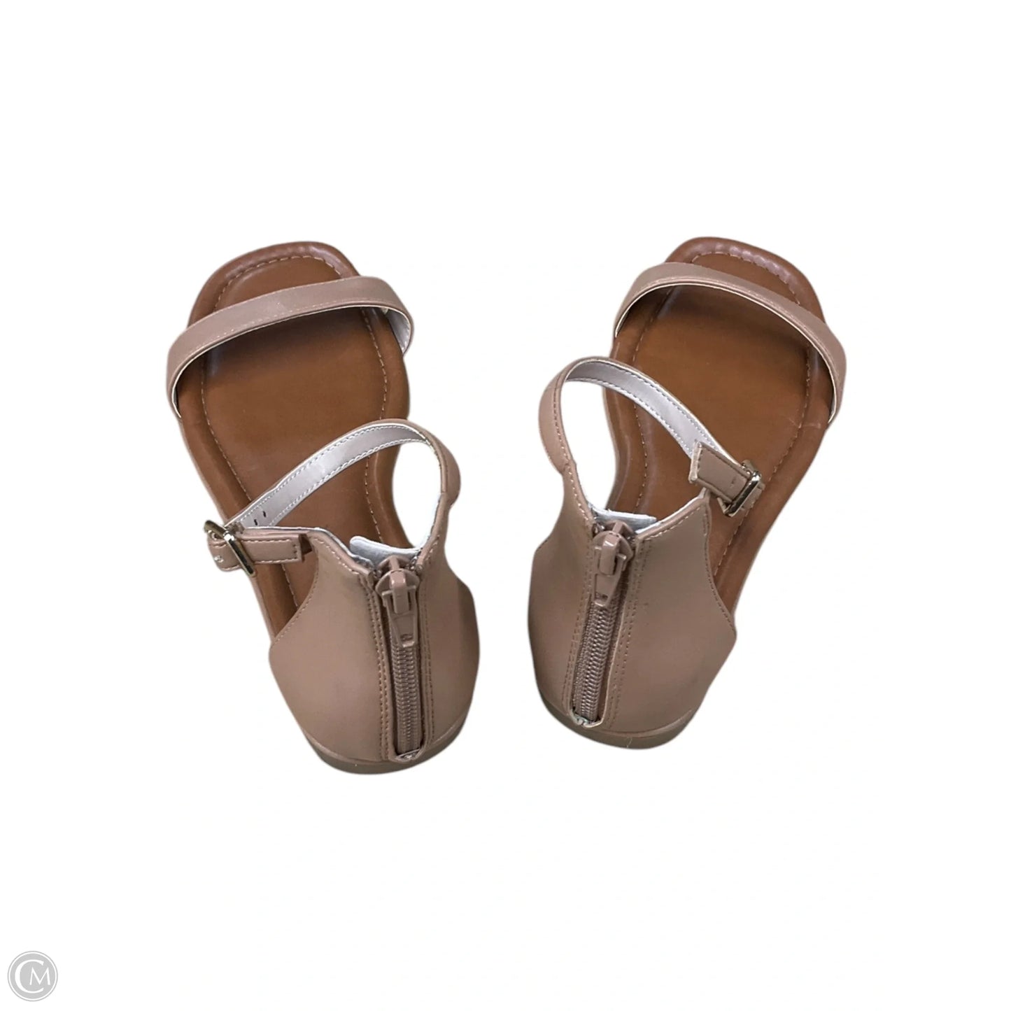 Sandals Flats By Kelly And Katie In Tan, Size: 6.5