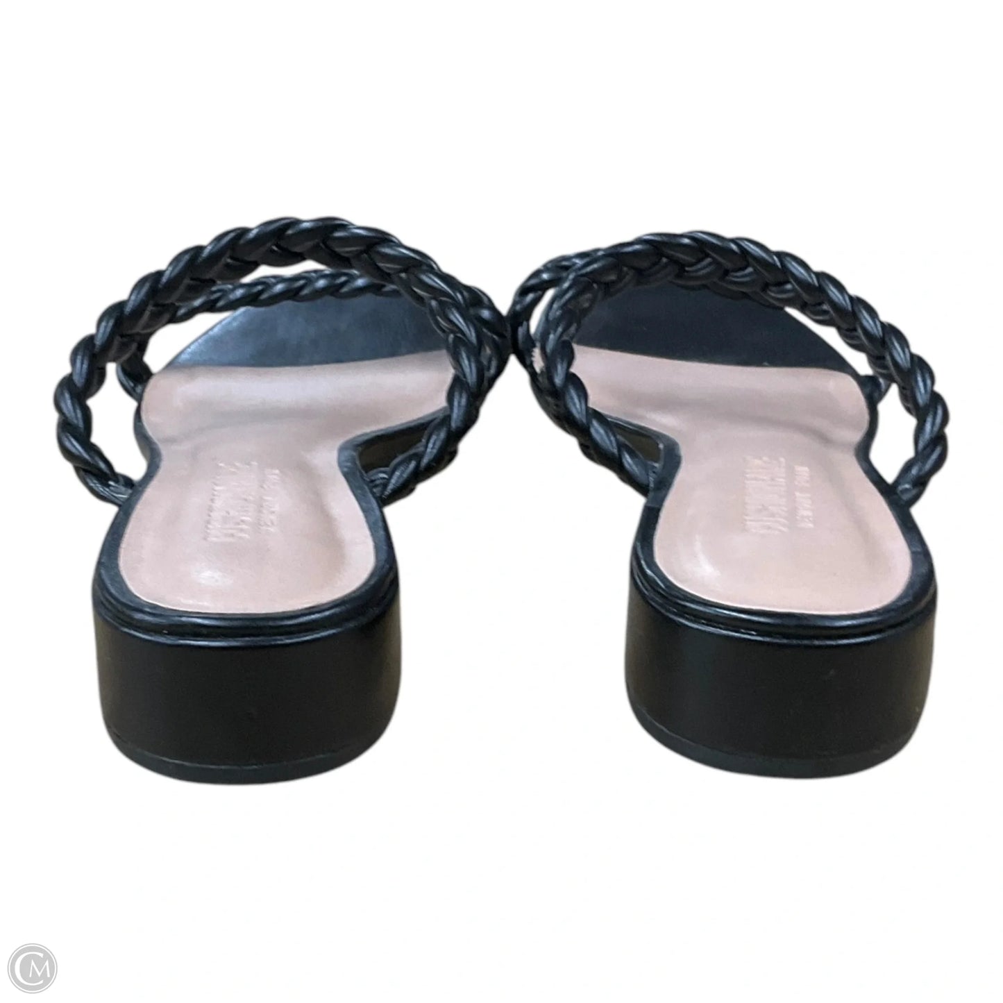 Sandals Flats By Cushionaire In Black, Size: 7.5
