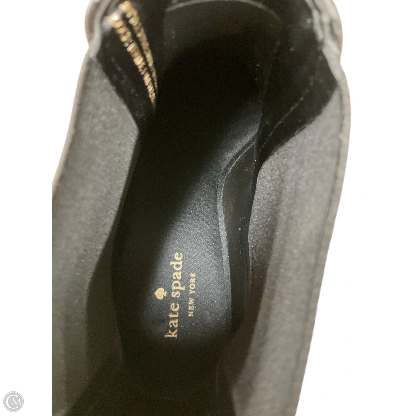 Boots Designer By Kate Spade In Black, Size: 10