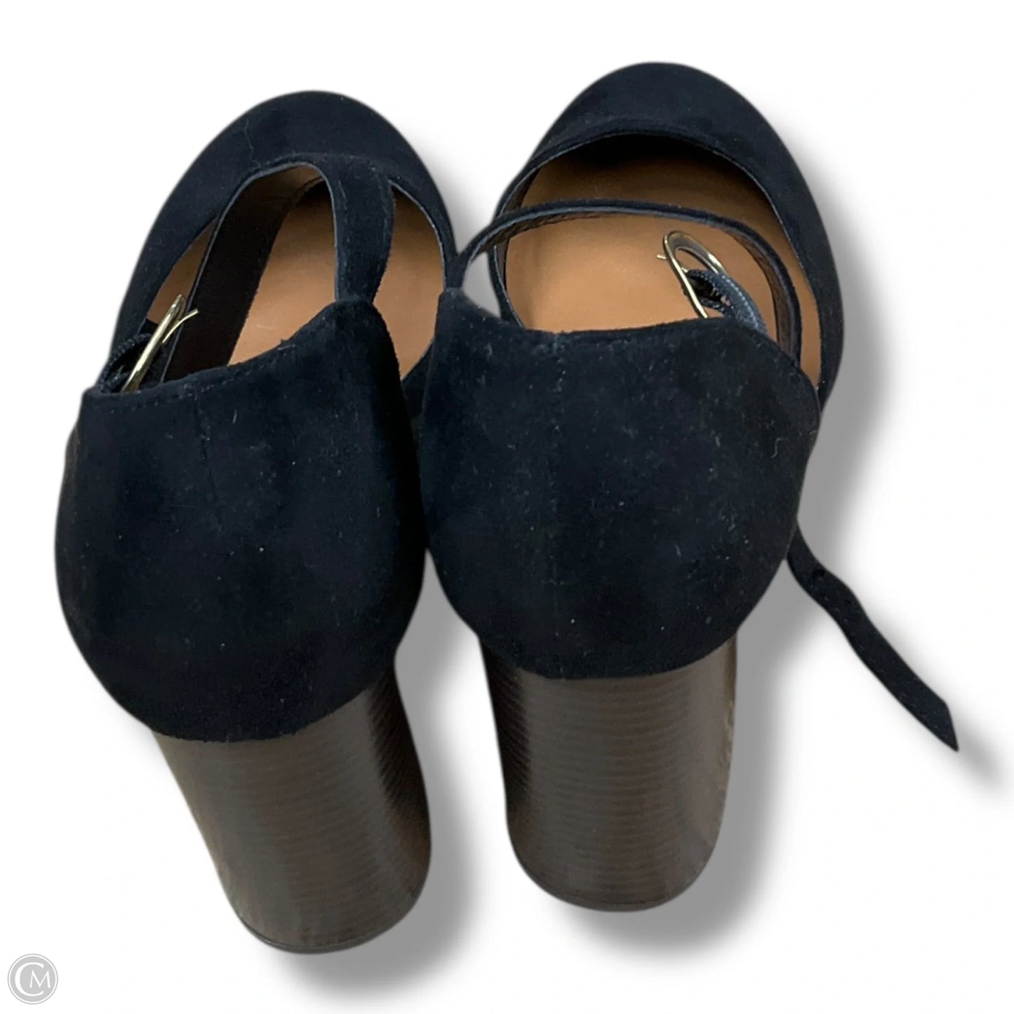 Shoes Heels Block By Kensie In Blue & Brown, Size: 9