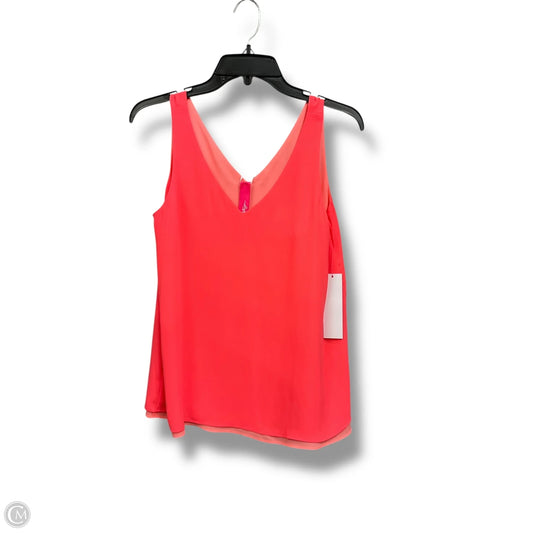Top Sleeveless Designer By Lilly Pulitzer In Orange, Size: Xs