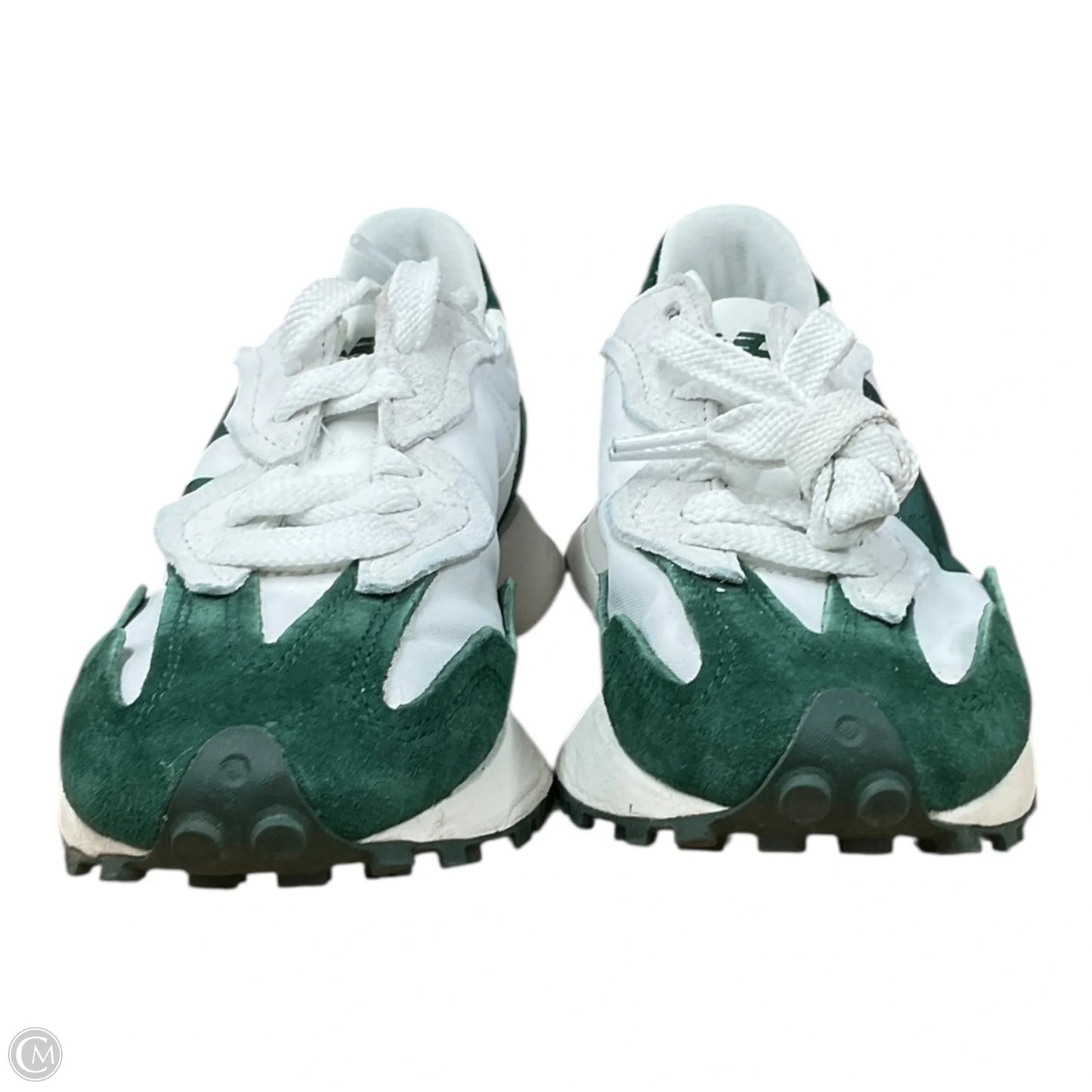 Shoes Athletic By New Balance In Green & White, Size: 7