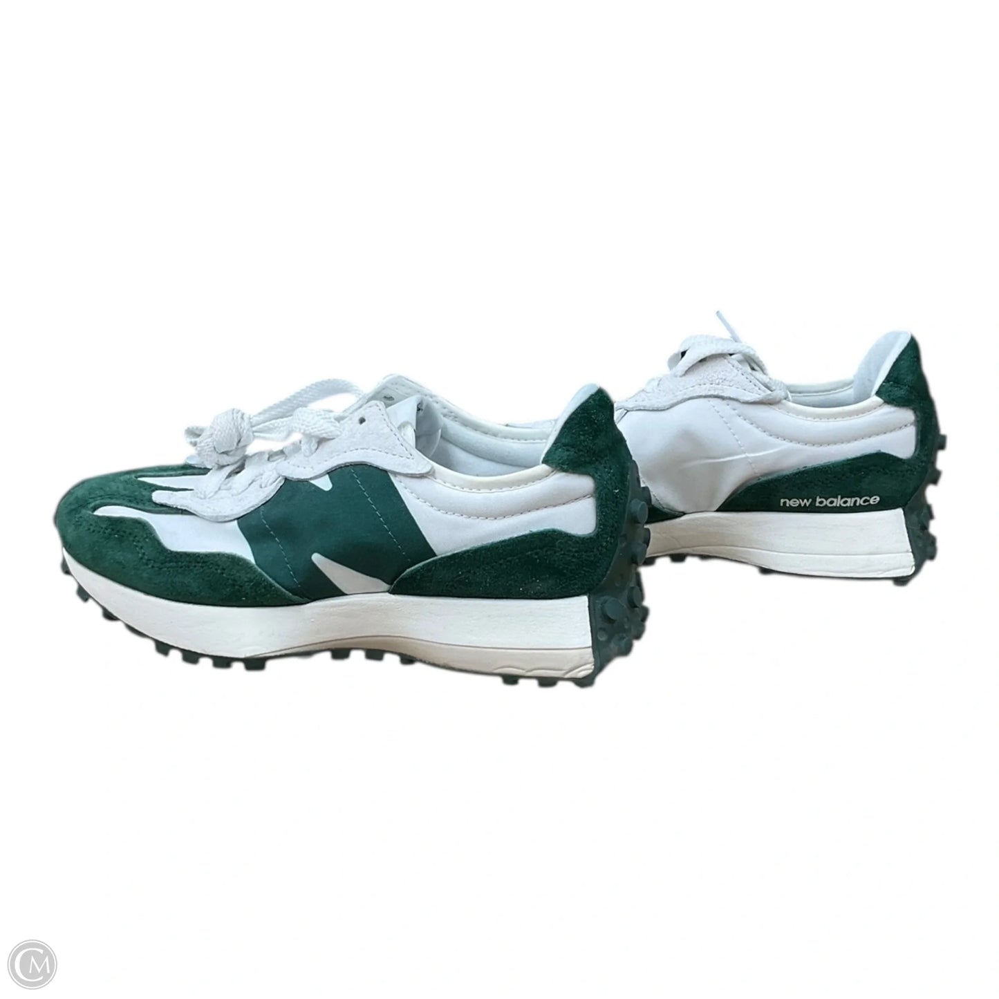 Shoes Athletic By New Balance In Green & White, Size: 7